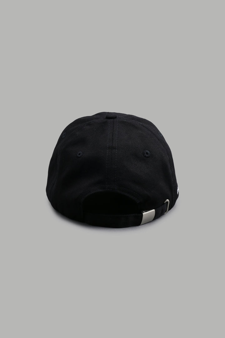 Wolf Head V2 Dad Hat in Black