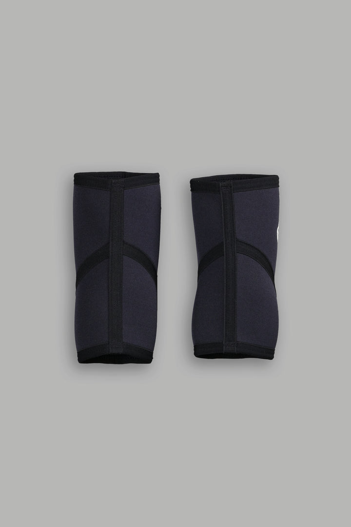 Wolf Head Elbow Sleeves in Black