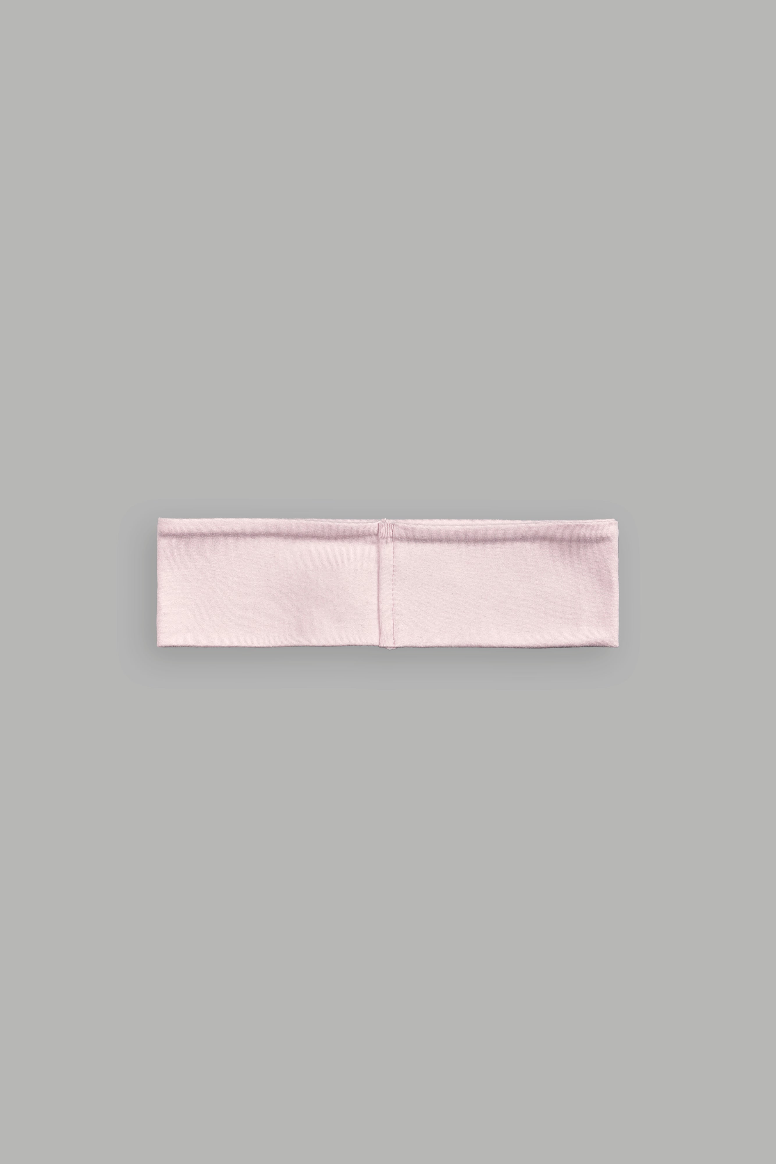 Wolf Head Wide Headband in Warm Blush