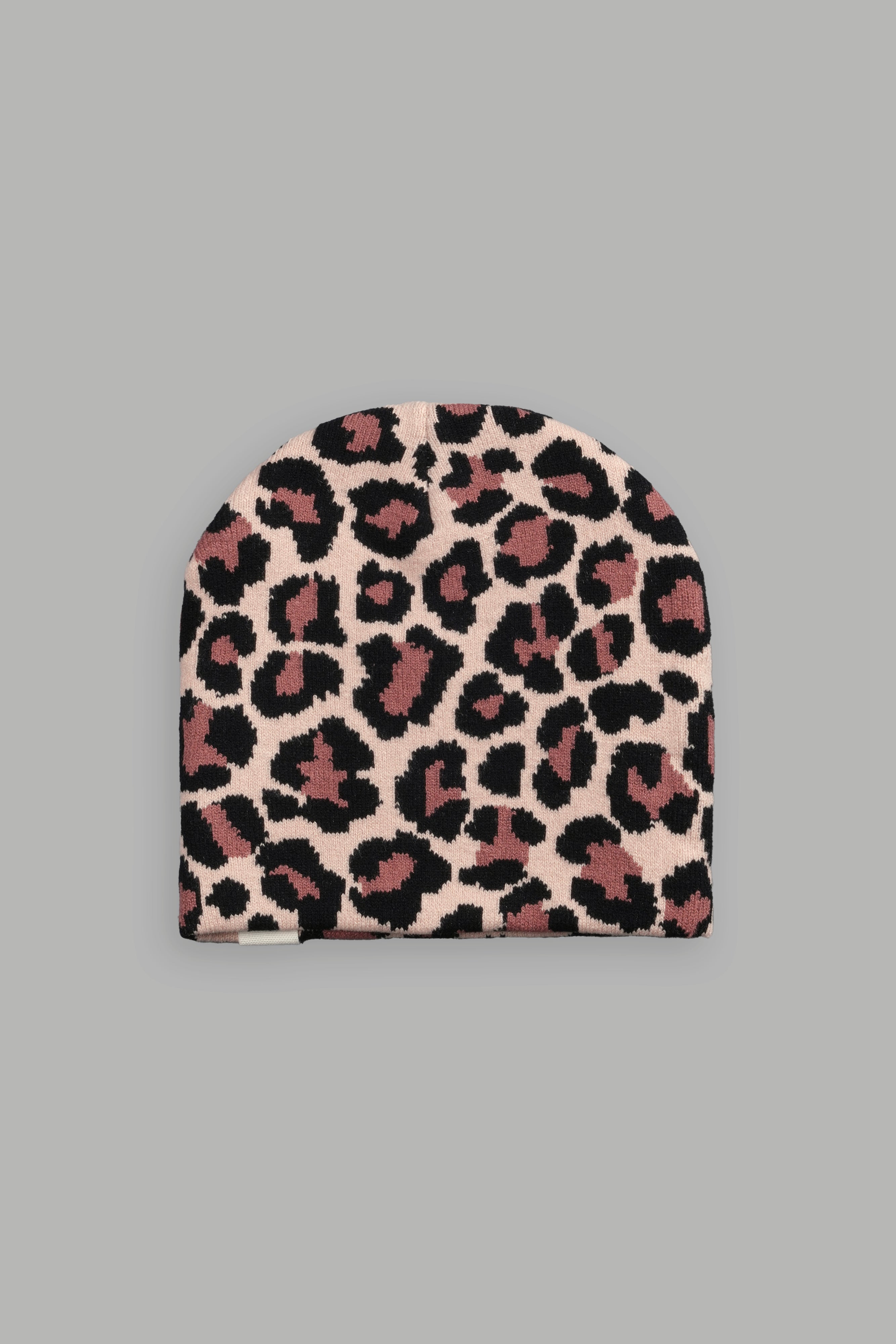 Wolf Patch V2 Cap Beanie in Clay Leopard