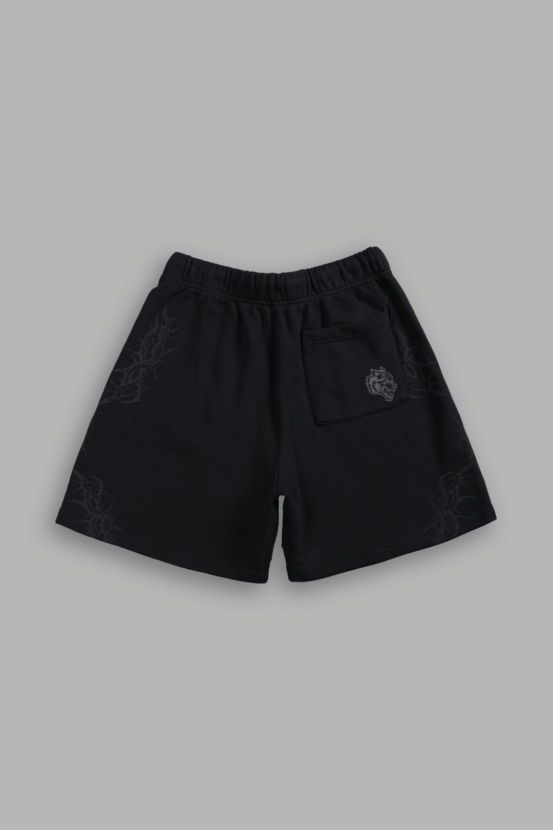 Thorns Post Lounge Sweat Shorts in Black