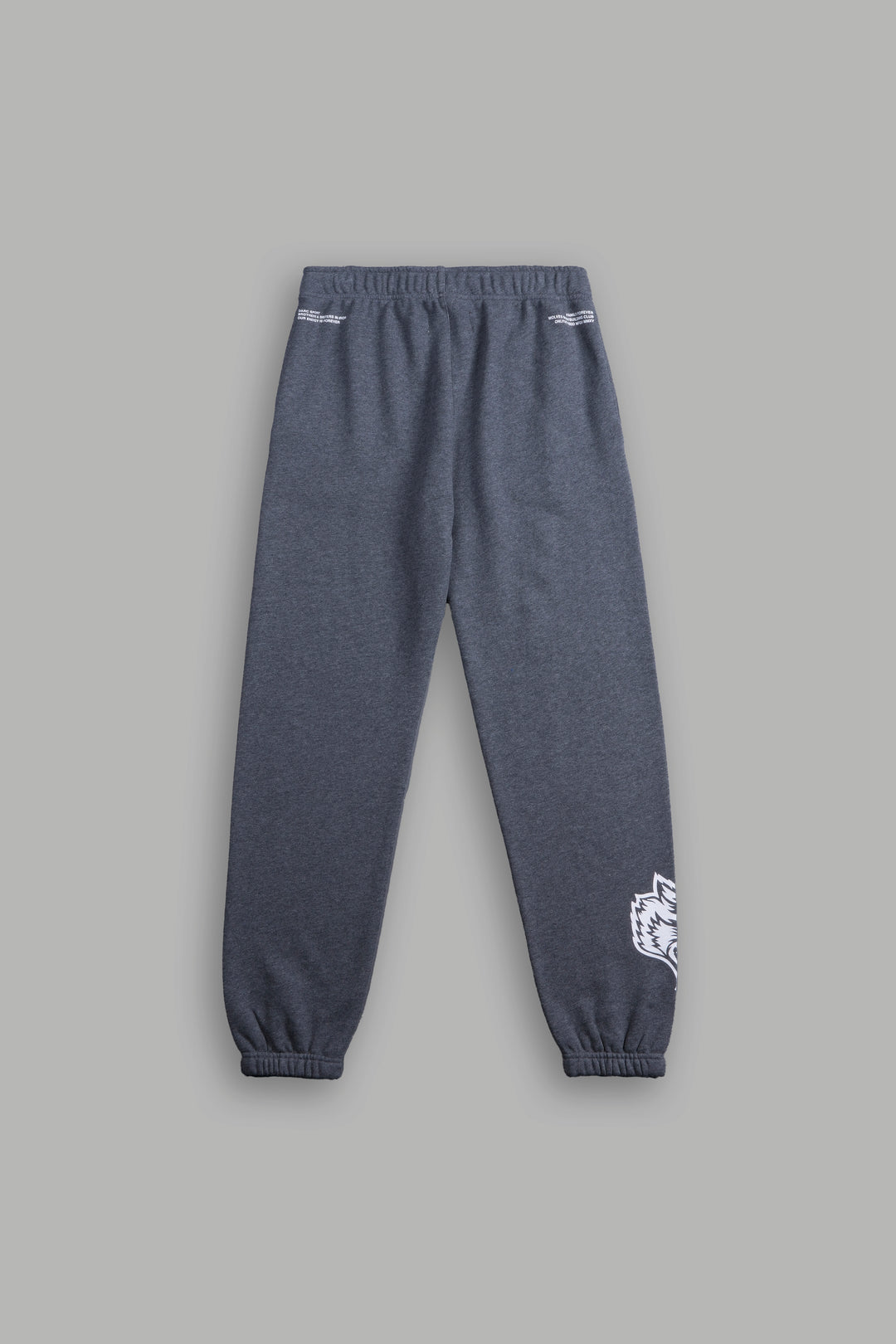 Powerhouse Wolves Post Lounge Sweats in Darc Heather Gray