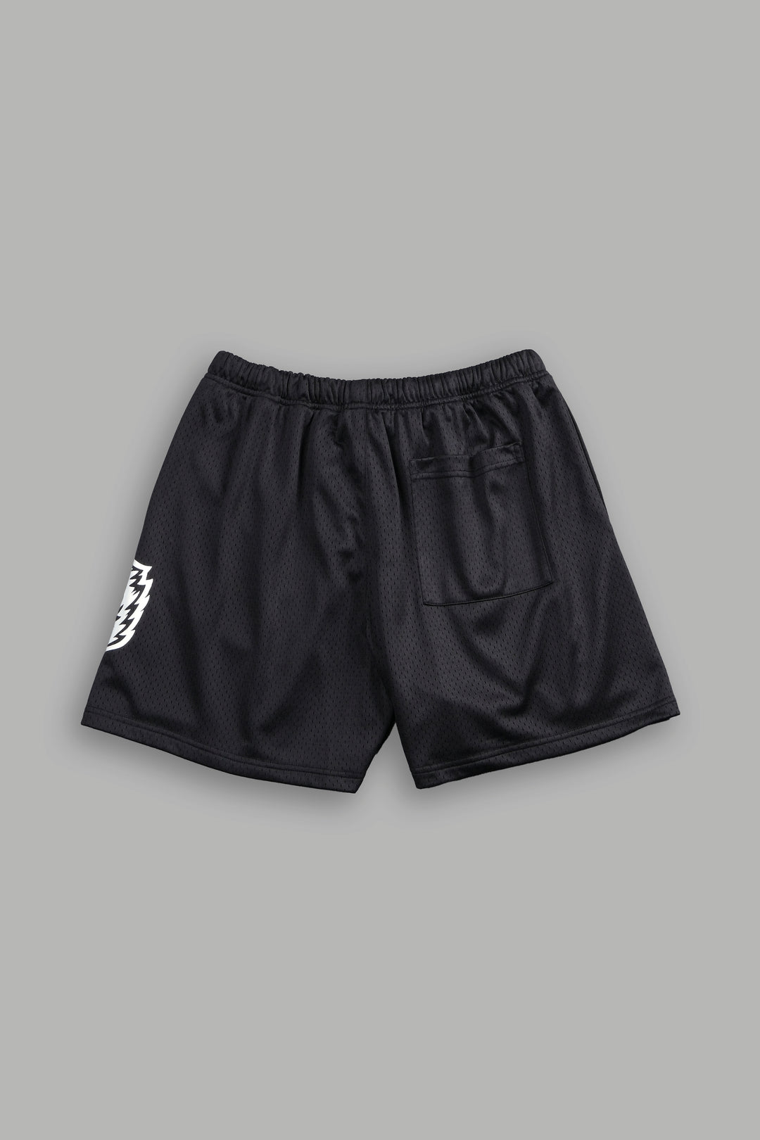 Vaughn Mesh Shorts in Black/White