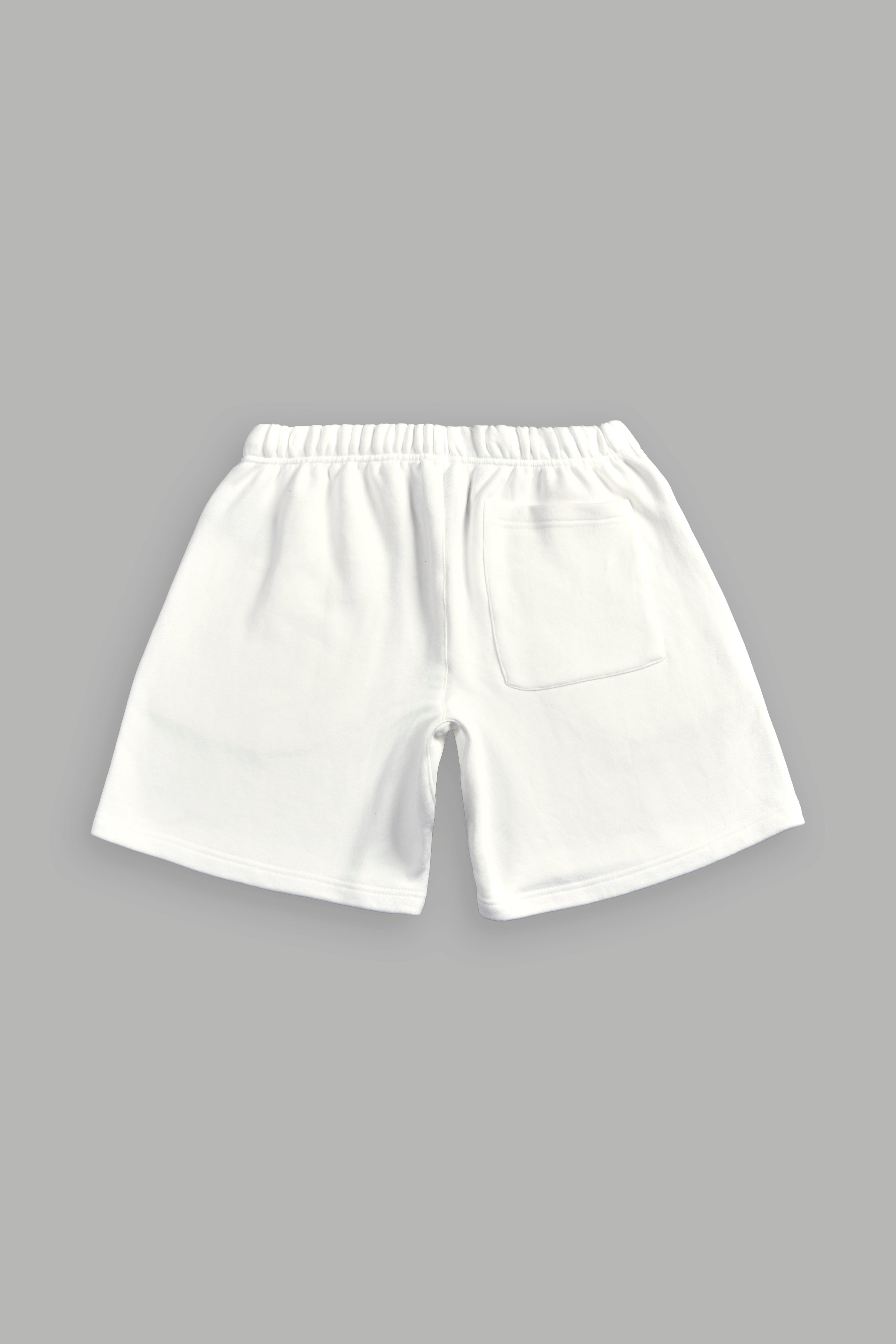 Hollow Virtue Post Lounge Sweat Shorts in Cream