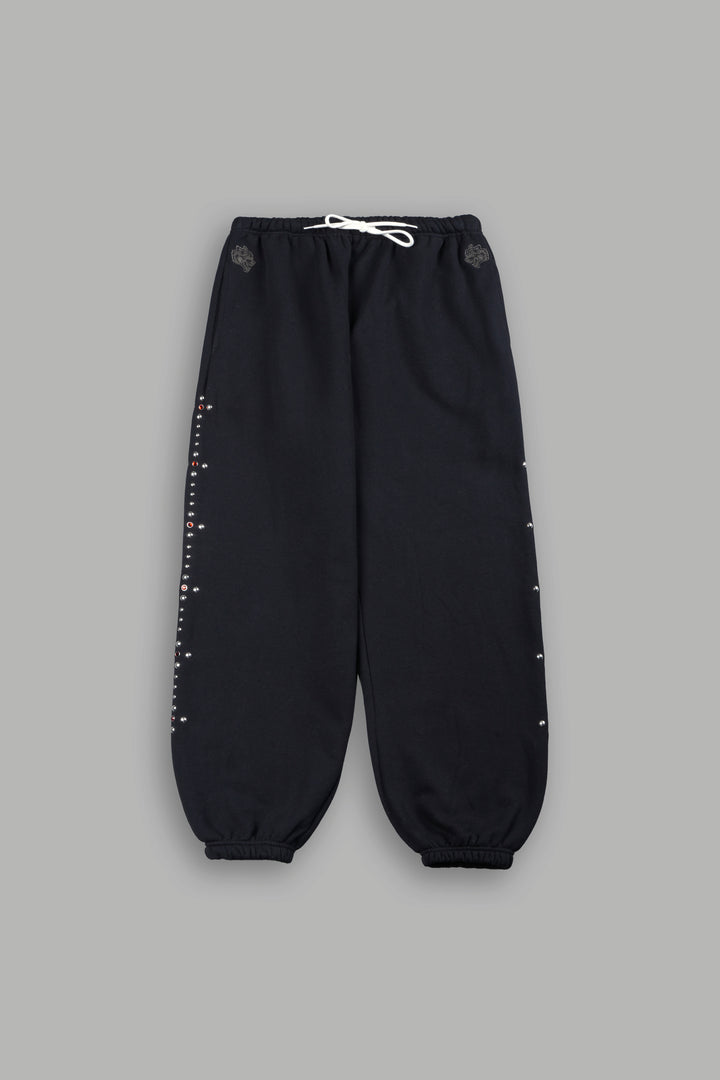 Wolves Heritage Lightweight Lounger Sweat Pants In Black