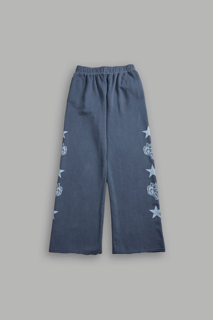 Wolf Star Couture Sweats in Darc Blue
