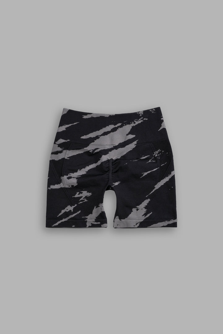 Inner Power Everson Seamless "Huxley" Shorts in Black Native Camo