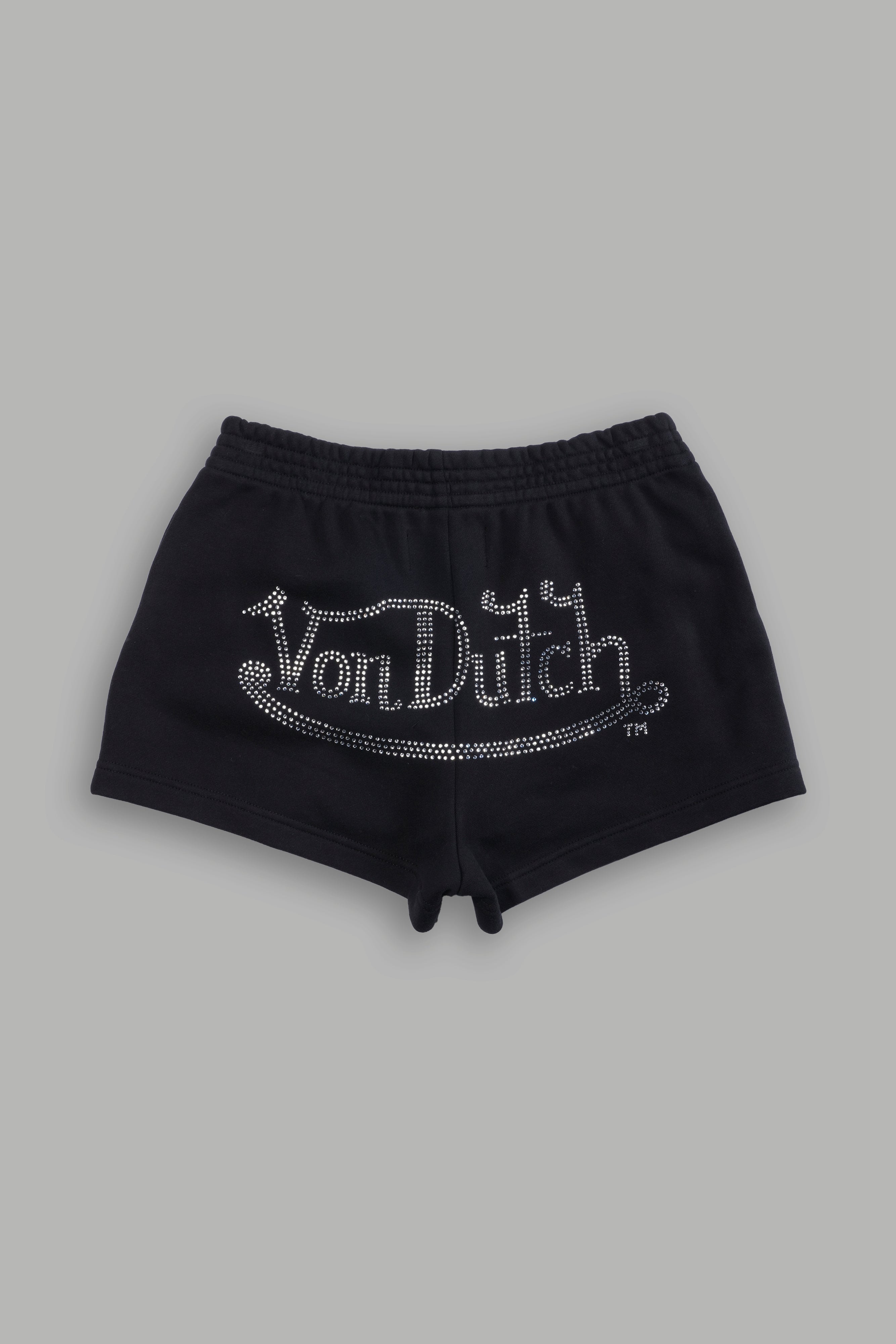 Y2Kulture Ellie Sweat Shorts in Black