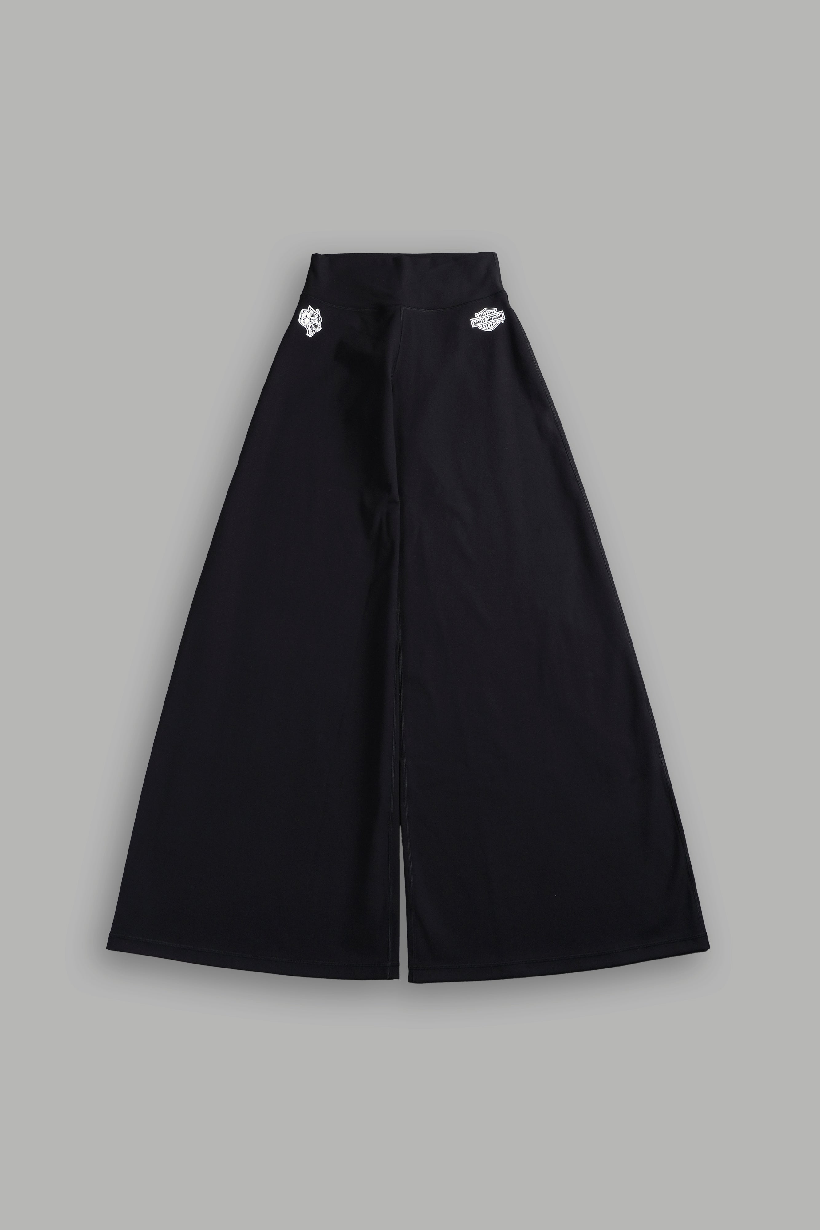 Harley-Davidson Wolves Wide Leg Energy Pants in Black