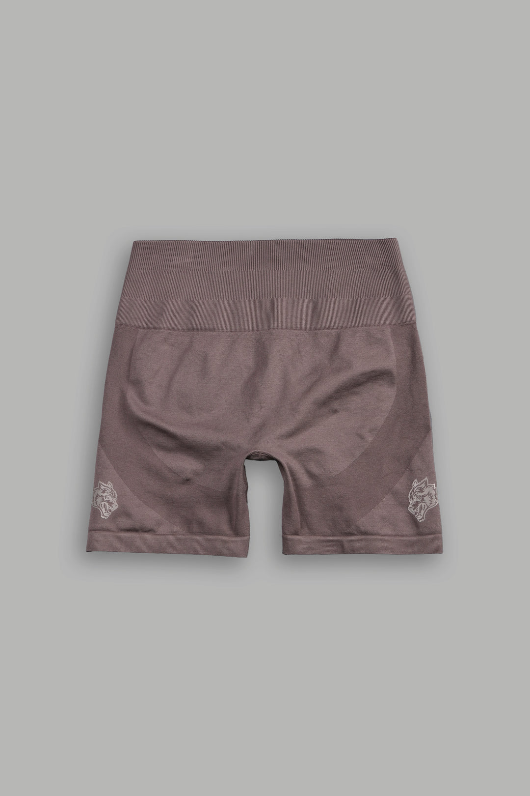 Dual She Wolf Seamless Everson Training Shorts In Mojave Brown