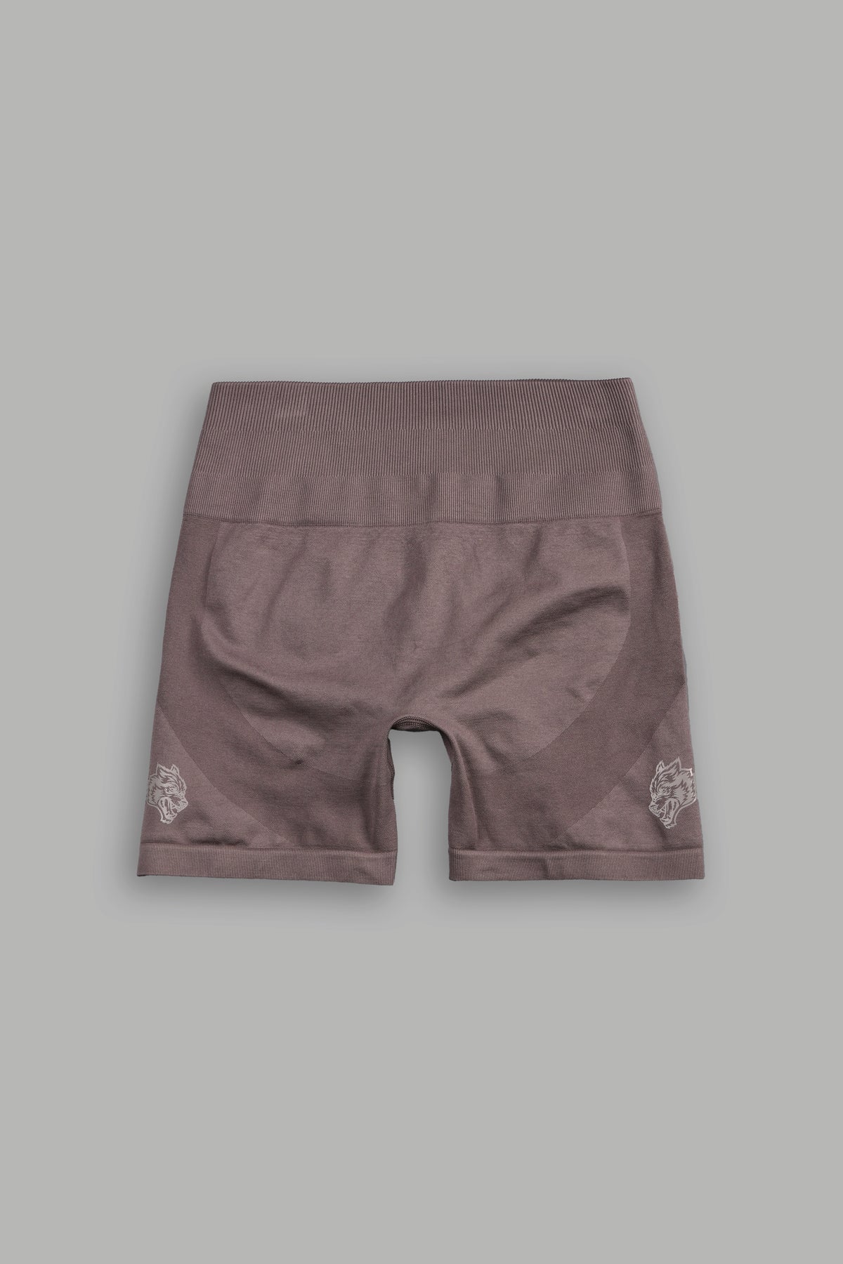 Dual She Wolf Seamless Everson Training Shorts In Mojave Brown