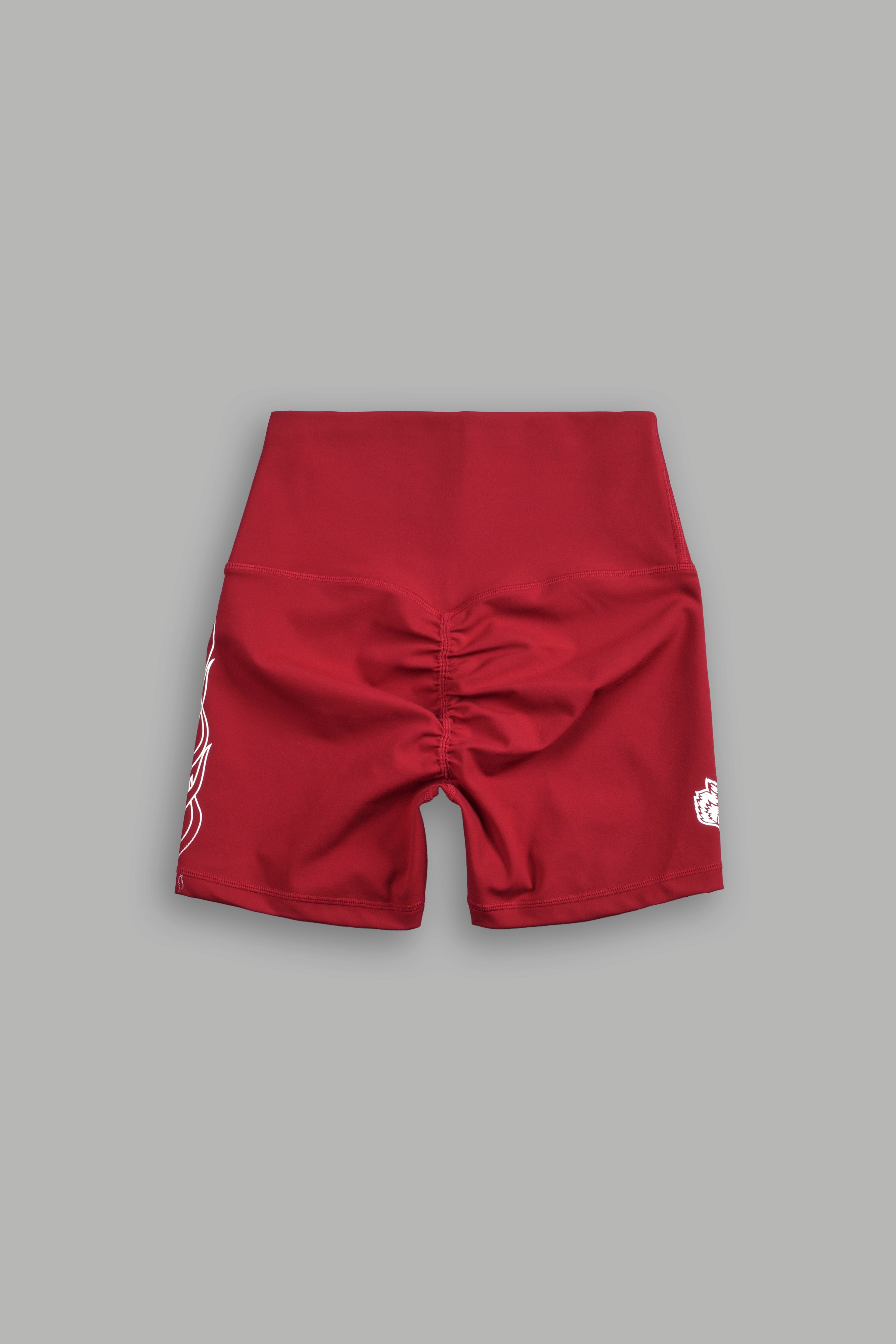 Burn V2 "Energy" Pump Shorts in Red