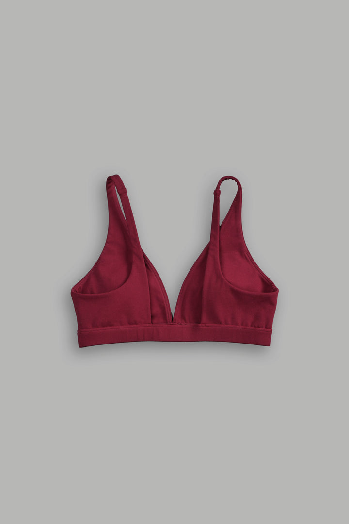 She Chopper V Sports Bra in Velvet