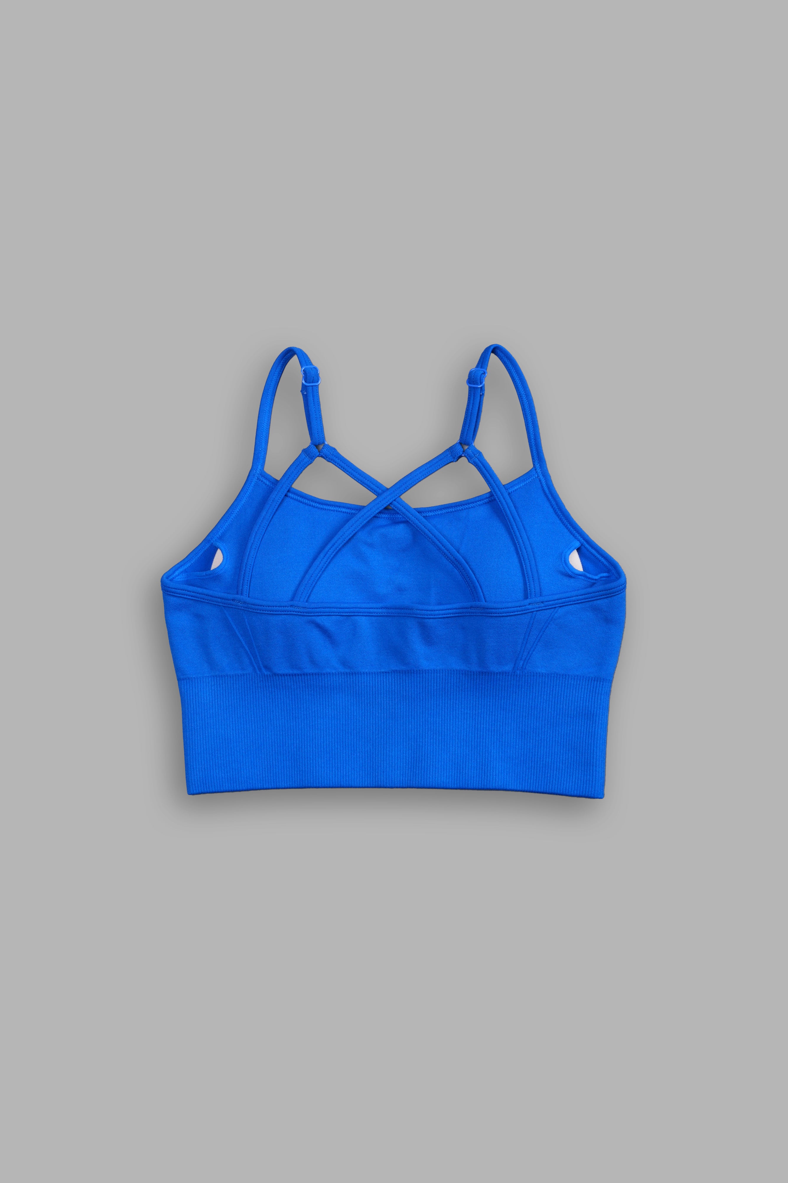 Single Wolf "Everson Seamless" Huxley Bra in Darc Cobalt