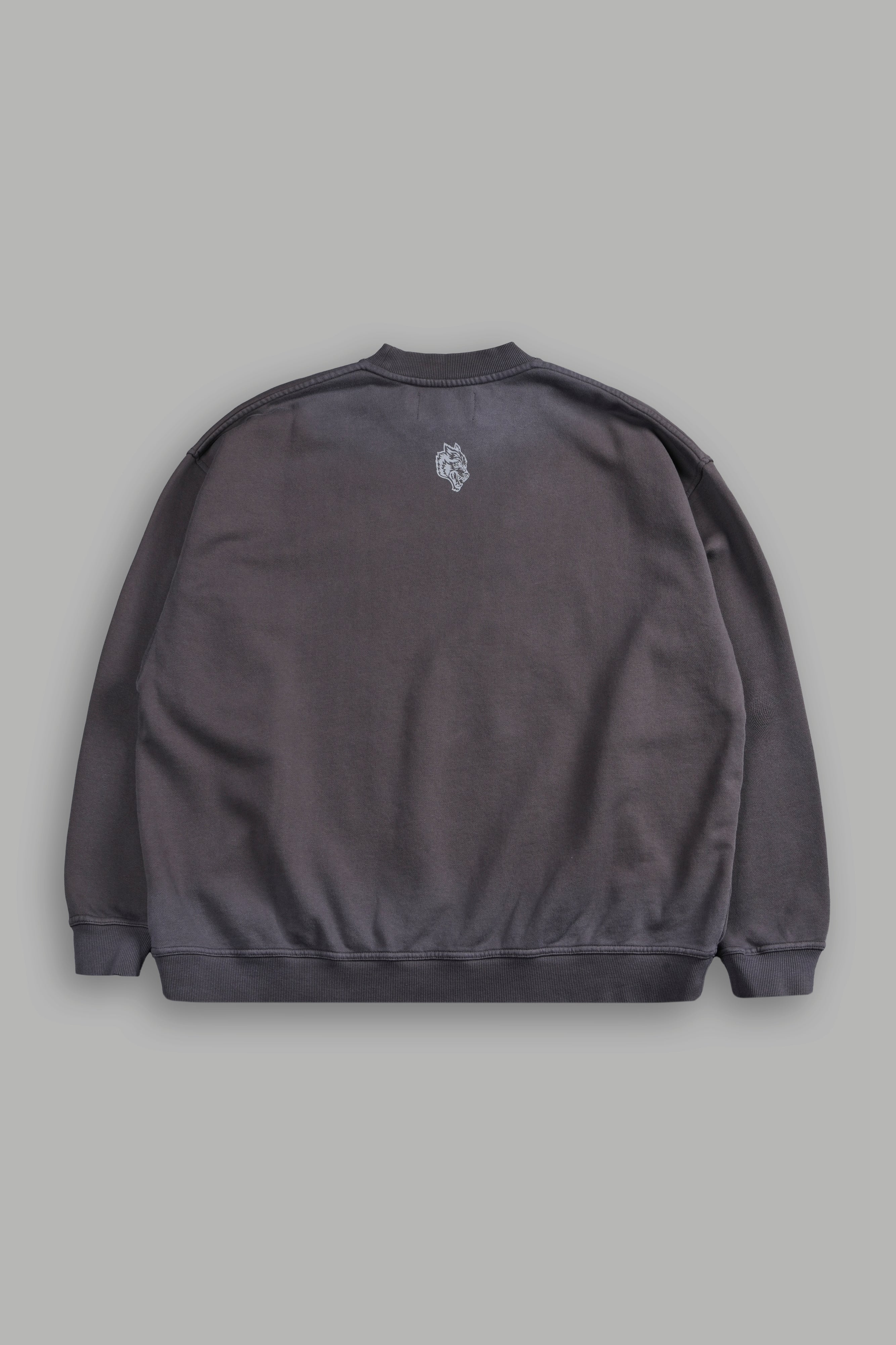ダルクスポーツ　Alpha Wolf London Crewneck Darc Sport MMXV Grunge Oversized London Unisex Crewneck in Wolf