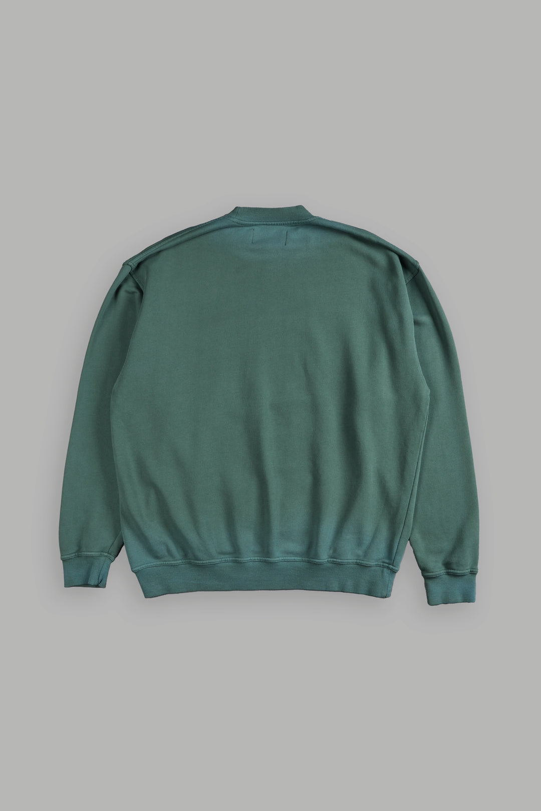 Loyalty London Unisex Crewneck in Hunter Green Driftwash