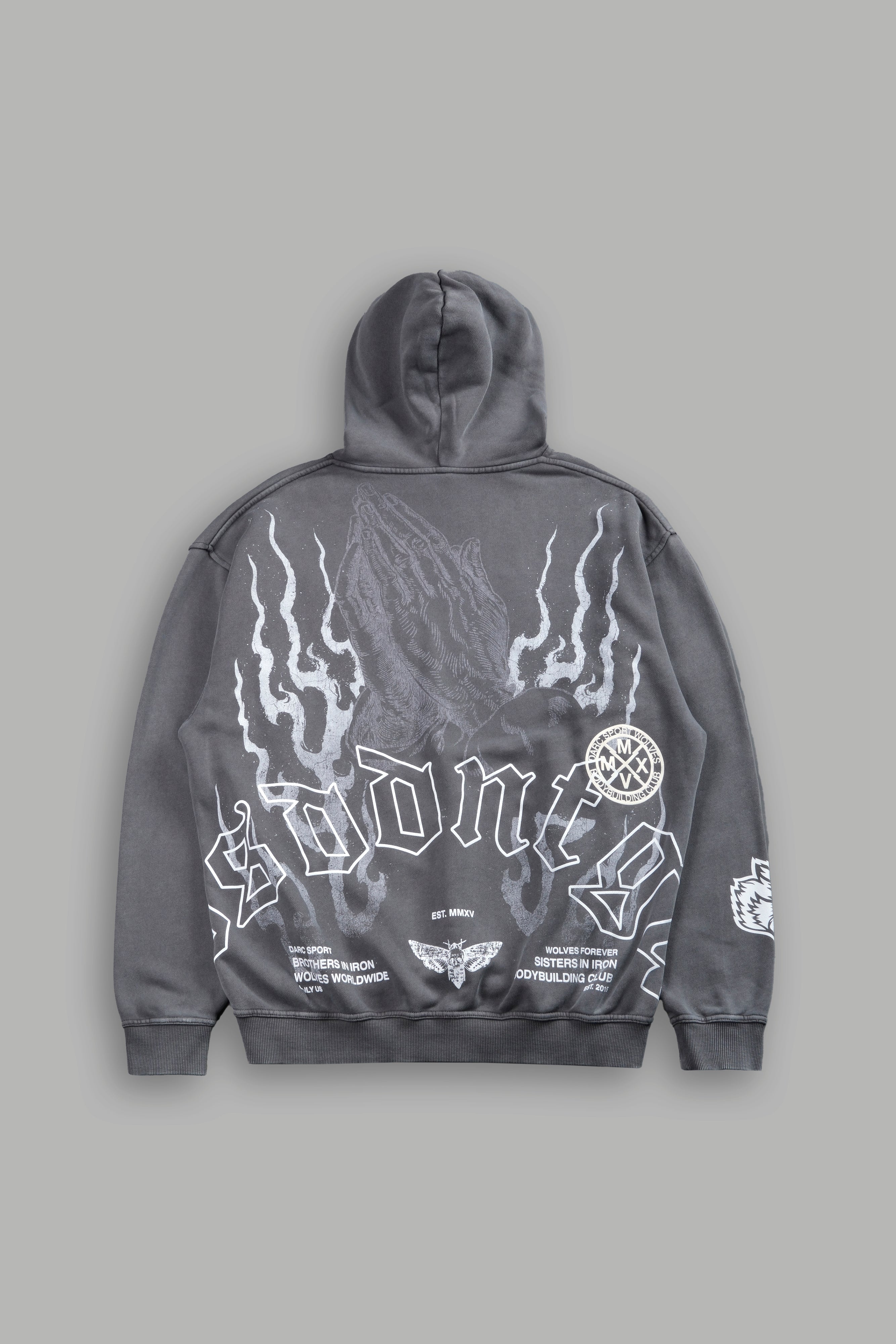 Our Sacrifice Pierce Hoodie in Slate Gray – DarcSport