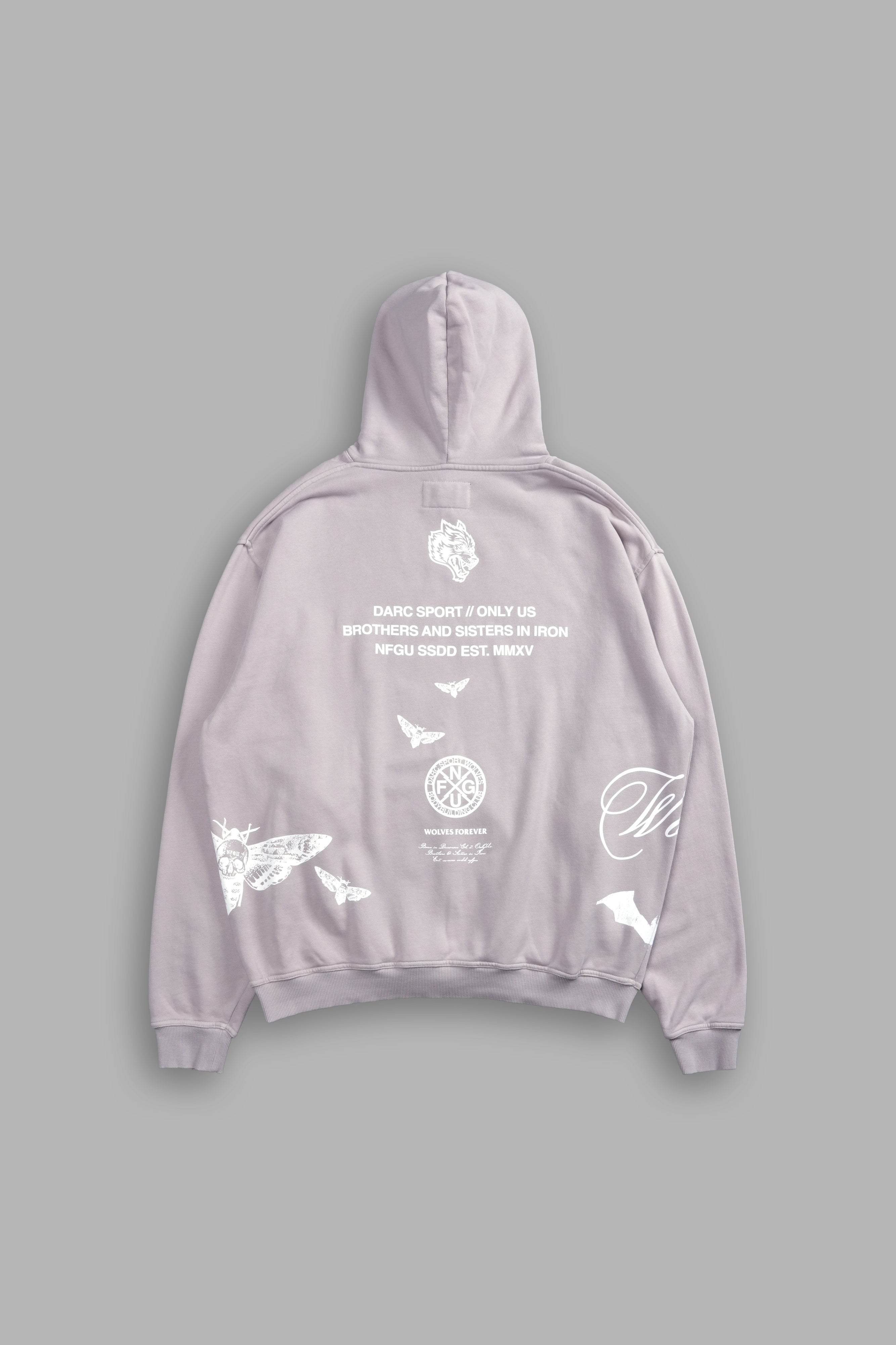 (1 Of 500) The Batman "Pierce" Hoodie in Quartz