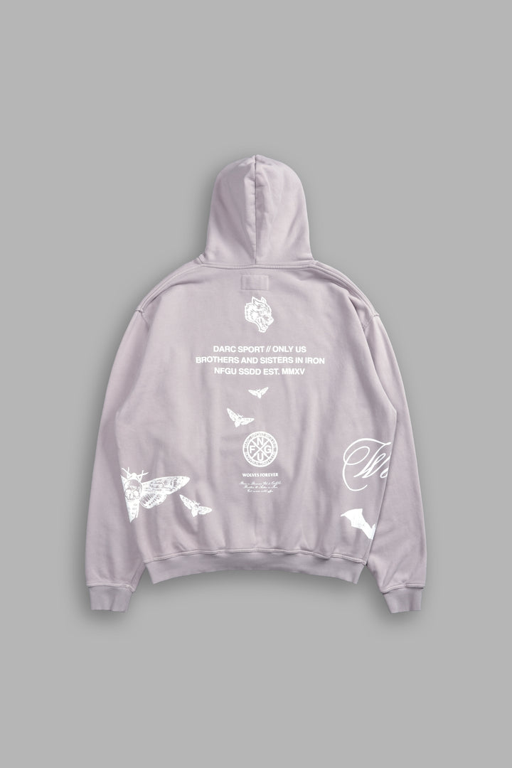 (1 Of 500) The Batman "Pierce" Hoodie in Quartz