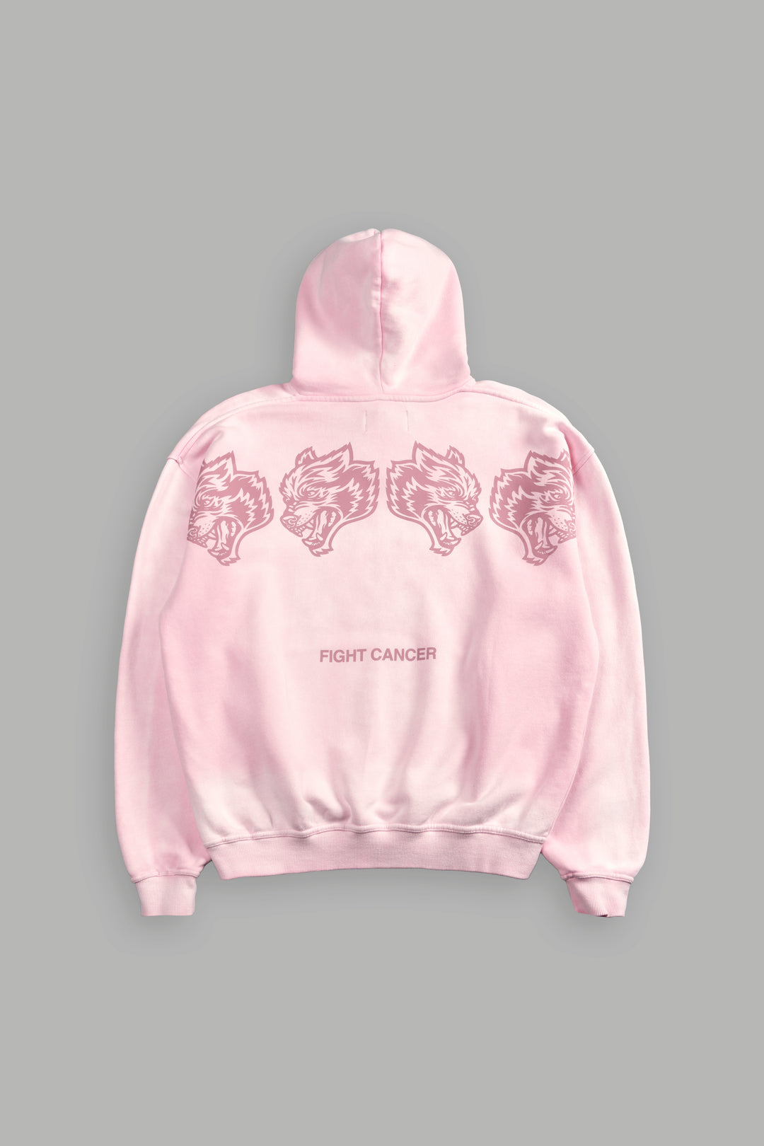 Wolves Have Your Back Unisex "Bishop" Hoodie in Cherry Blossom Halo Wash