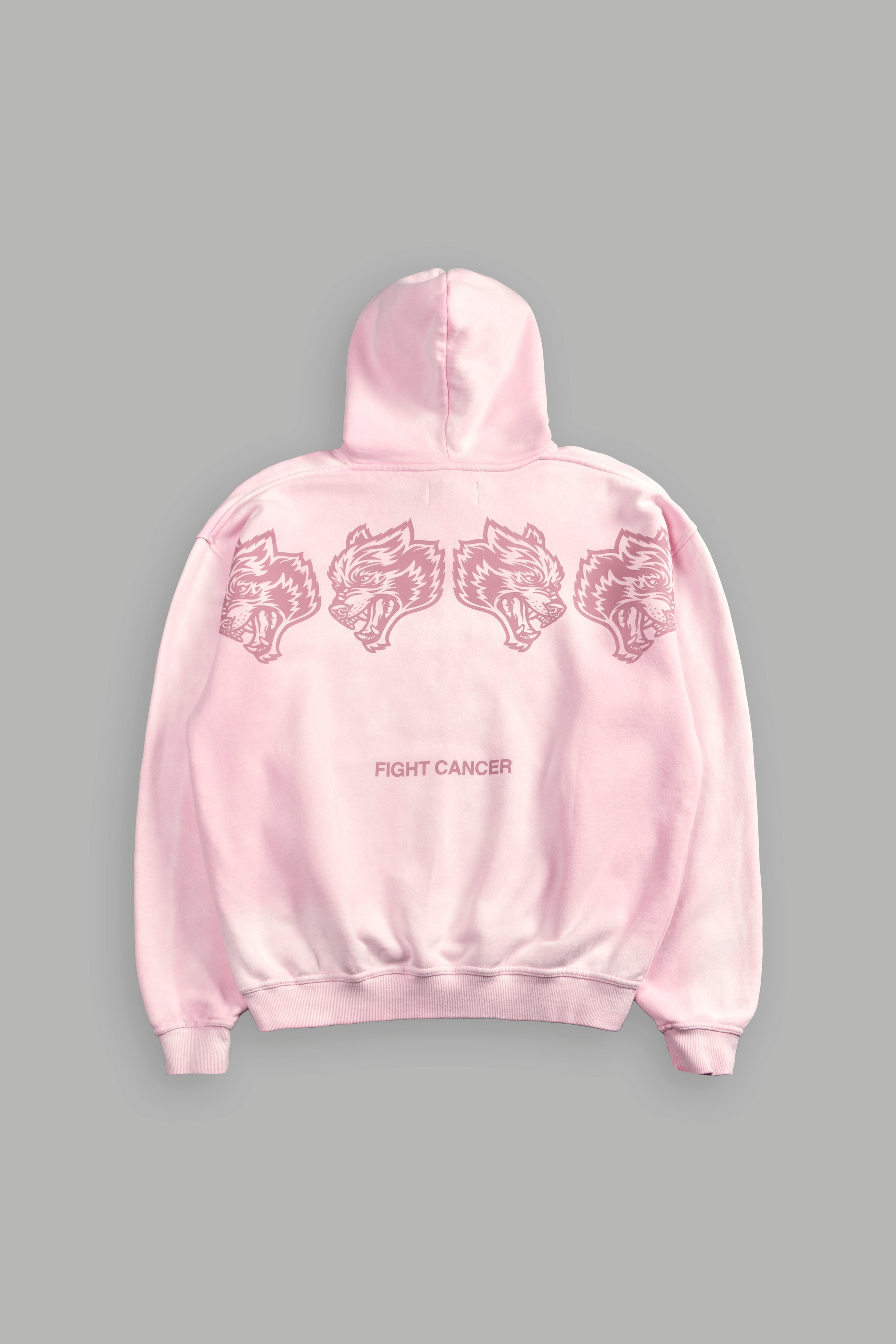 Wolves Have Your Back Unisex "Bishop" Hoodie in Cherry Blossom Halo Wash