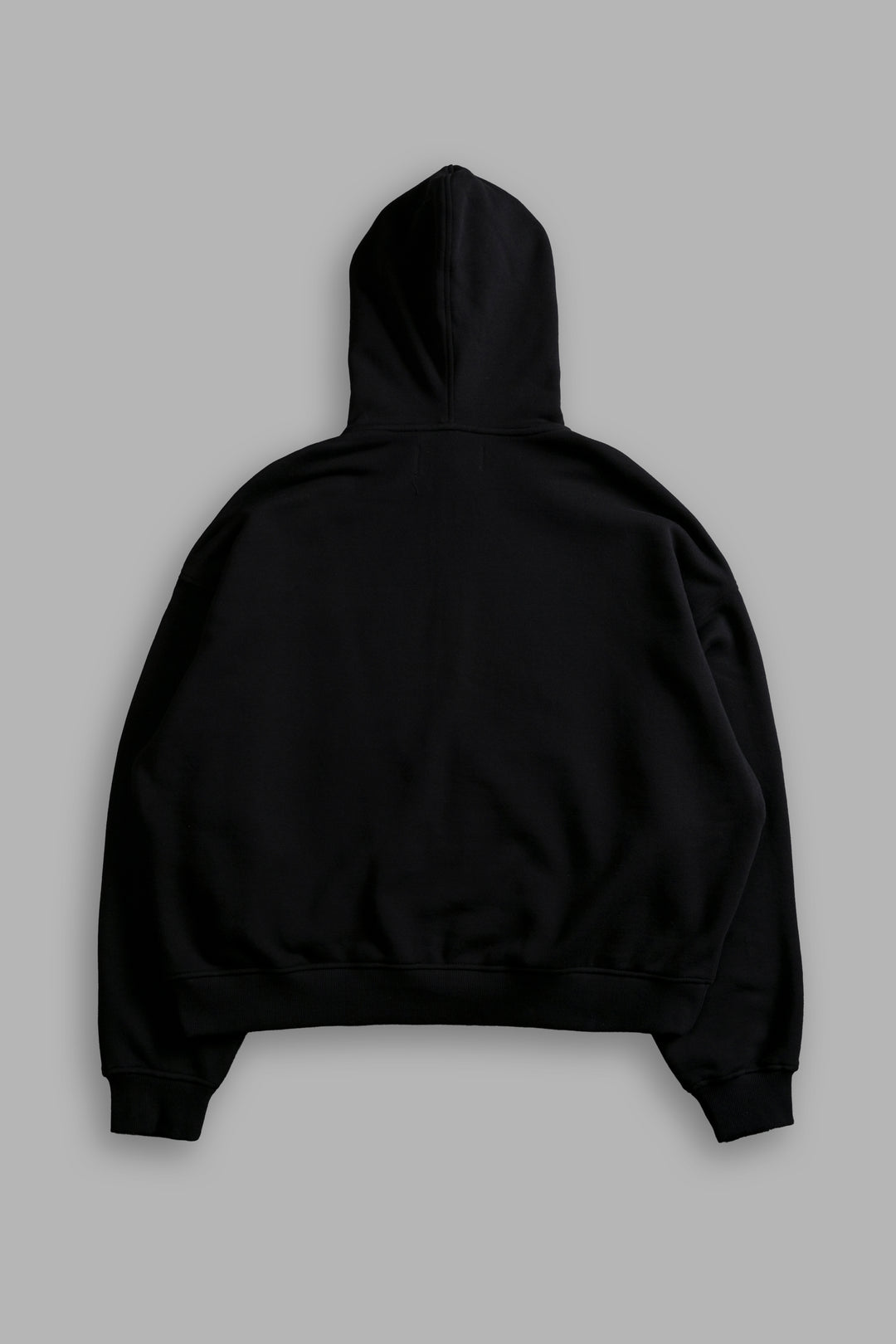 Our Heart Darco Double Zip Hoodie in Black