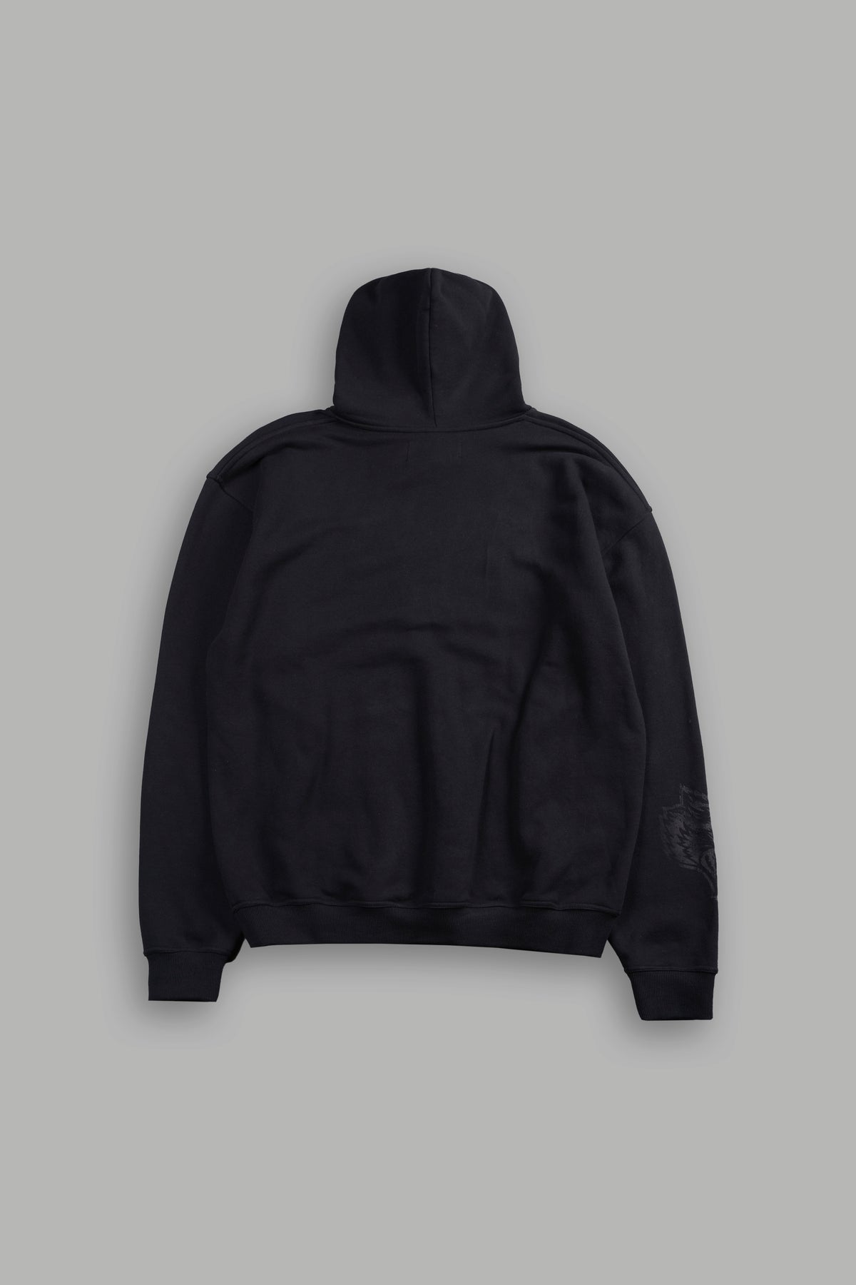 Bone Cage Bishop Hoodie In Black