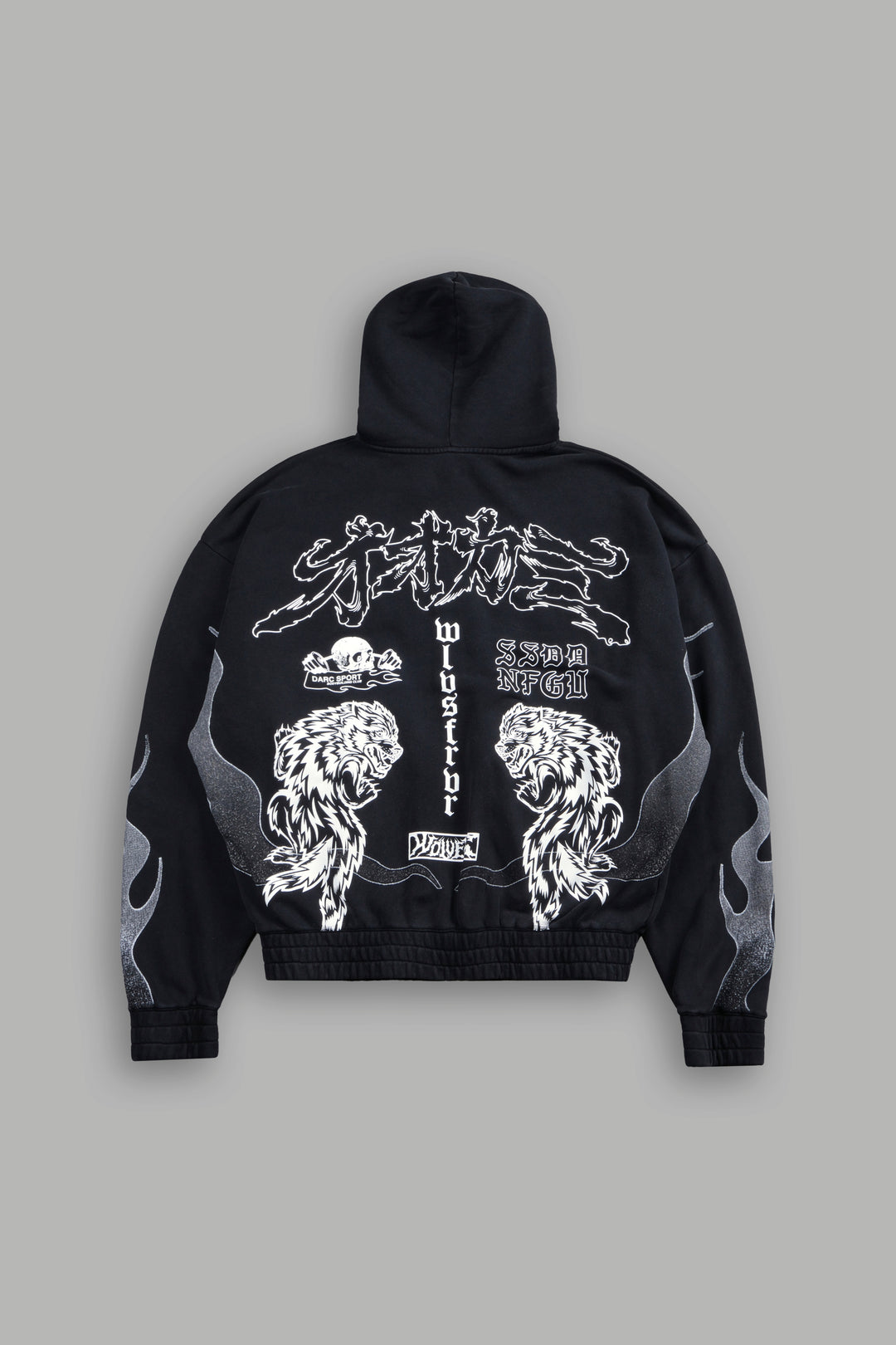 Our Code Chambers Zip Hoodie in Black