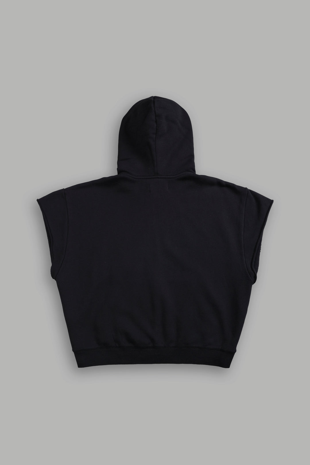 SSDDNFGU Moth Creed Cap Zip Hoodie in Black