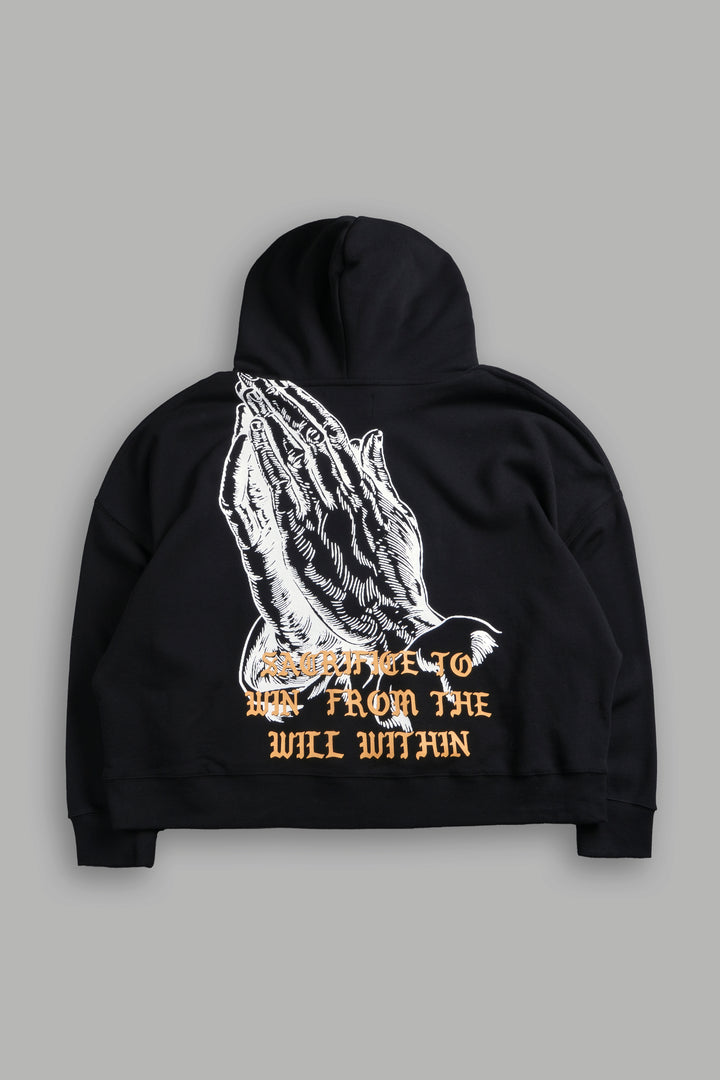 The Will Within Grunge "Gage Box Cut" Hoodie in Black