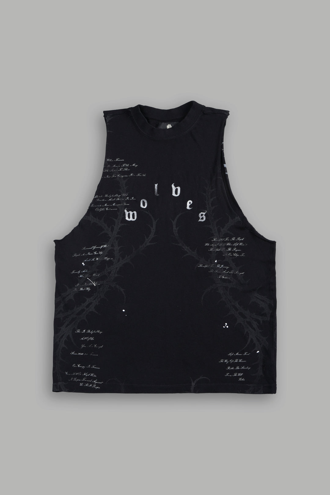 Thorns Frvr Tommy Muscle Tee In Black