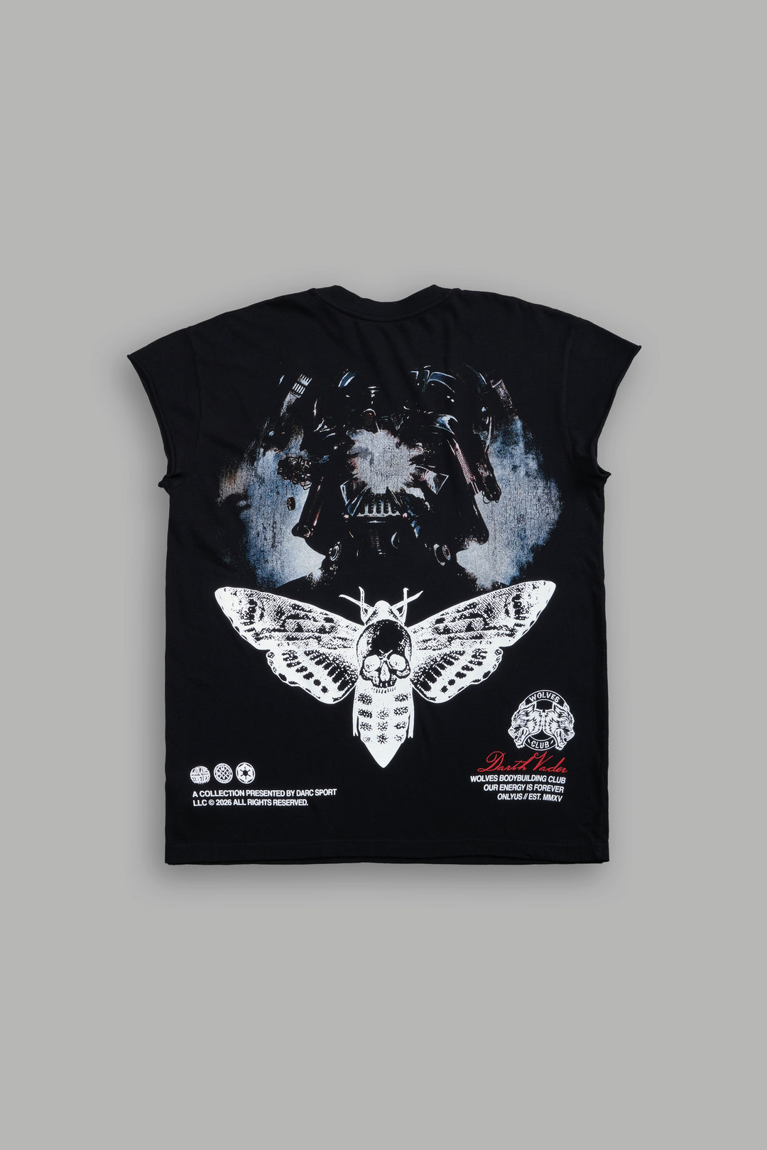 Dark Betrayal Premium Cap Sleeve Tee in Black