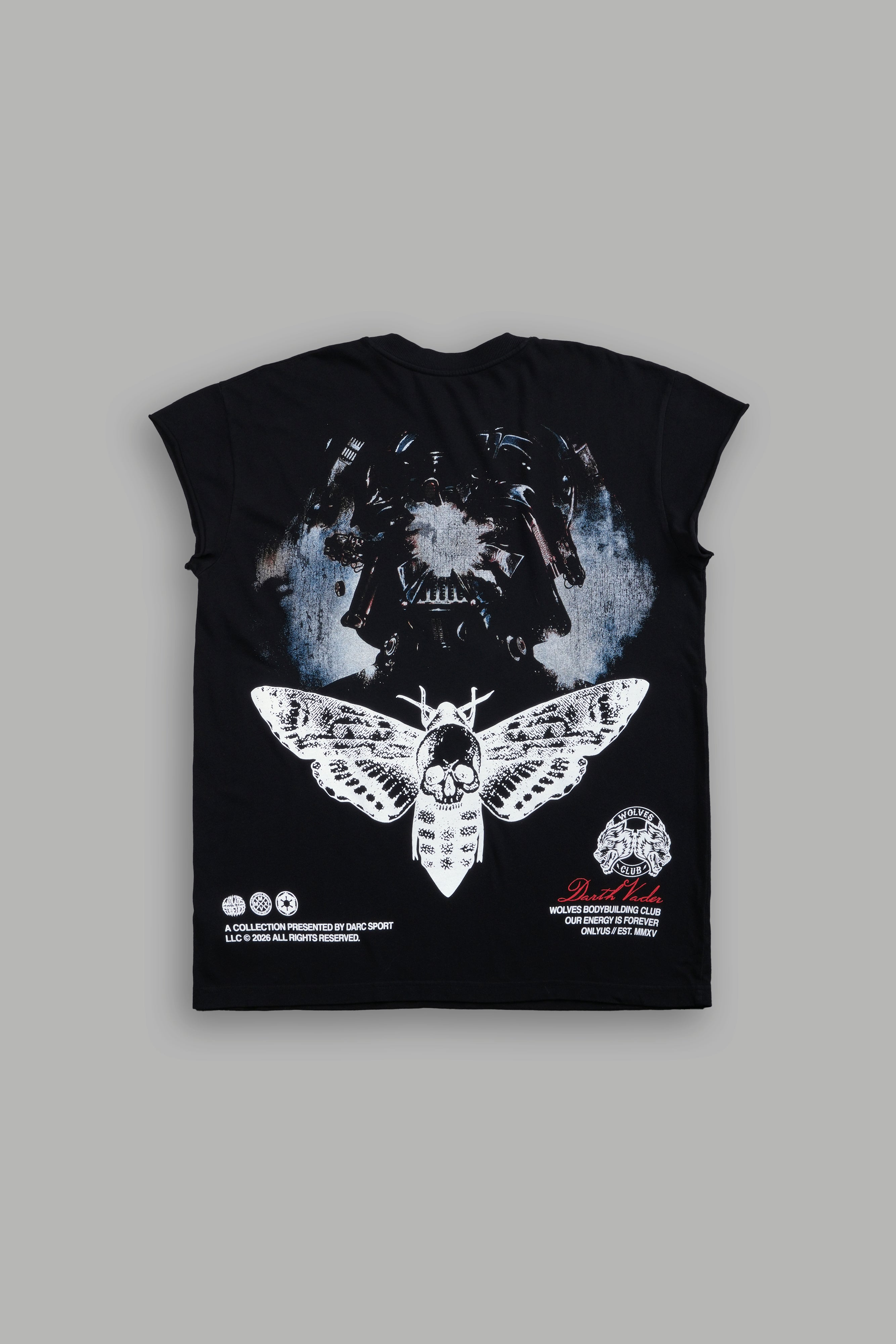 Dark Betrayal Premium Cap Sleeve Tee in Black