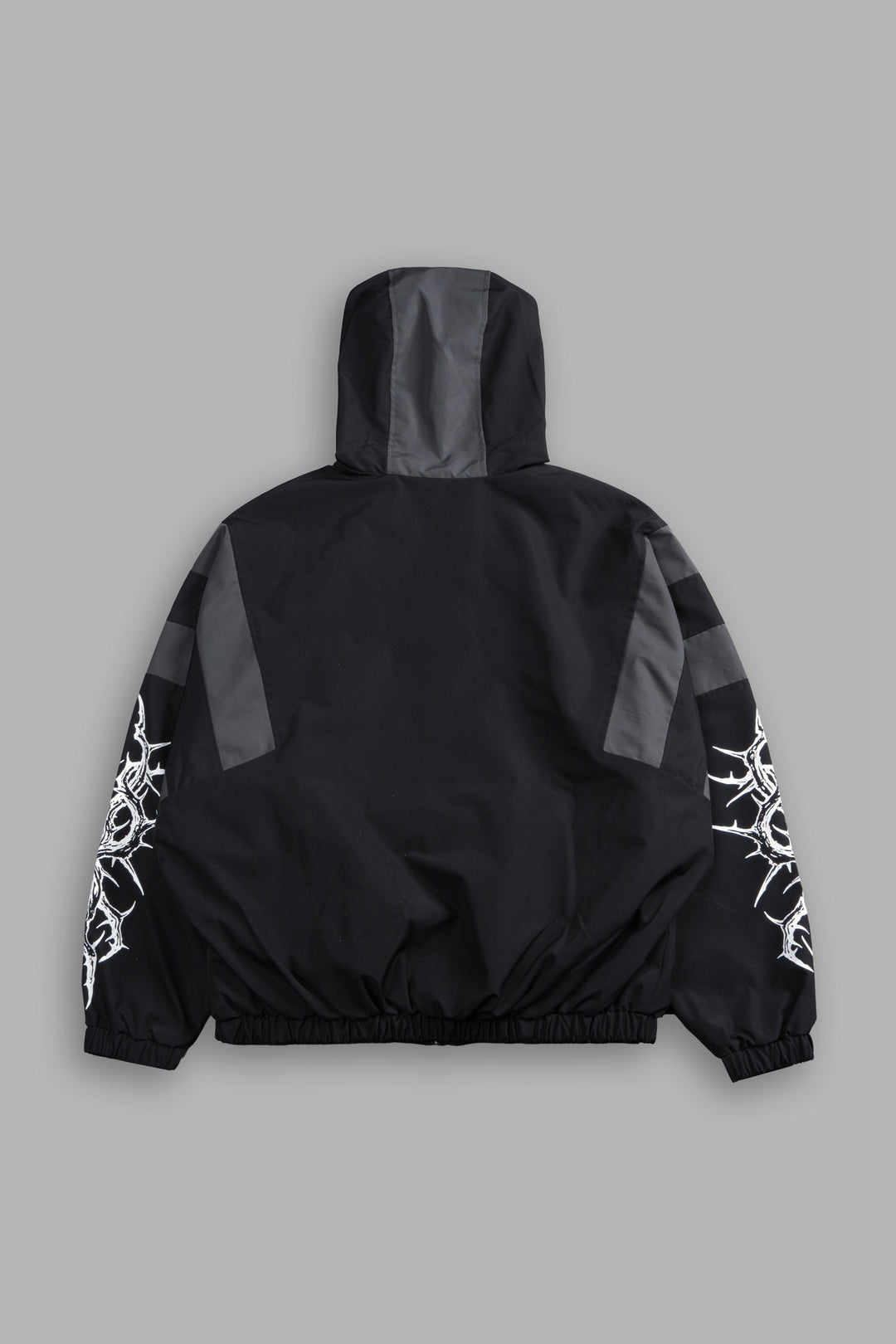Thorns Brolic Unisex Track Jacket in Black/Wolf Gray