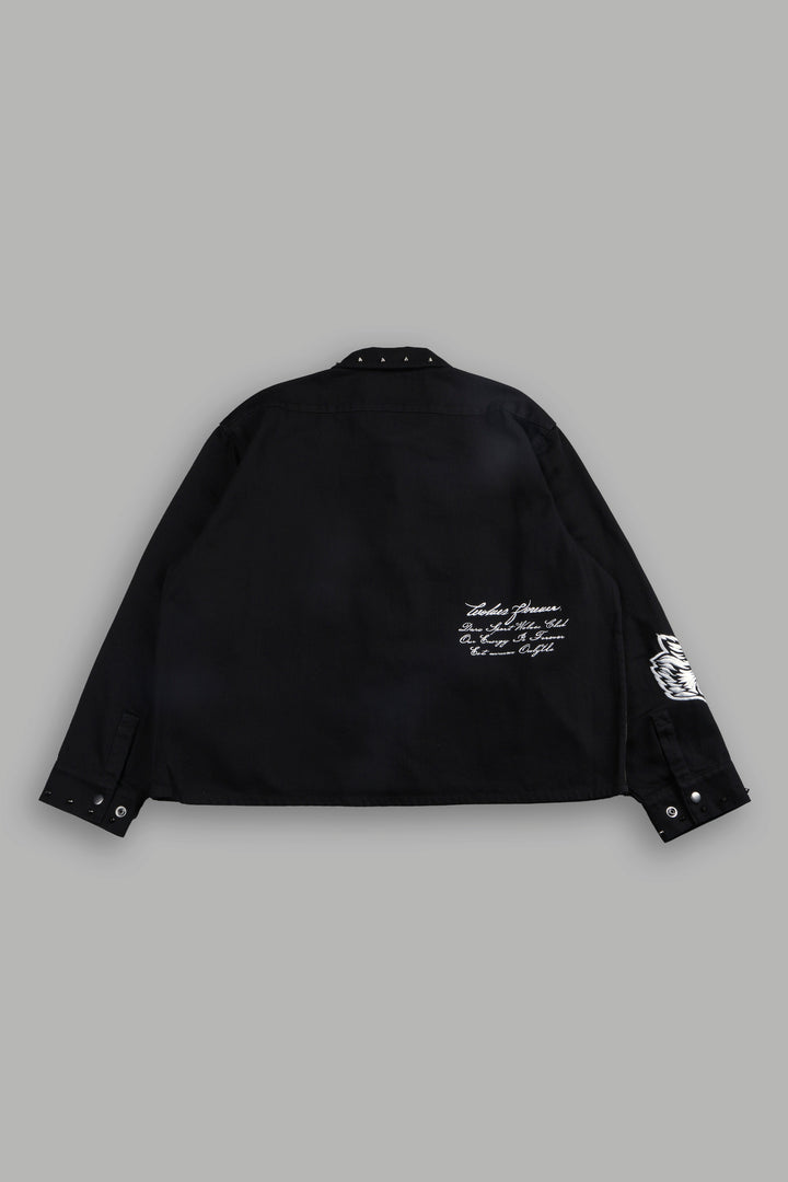 Great Wave Ls Vince Shirt in Black
