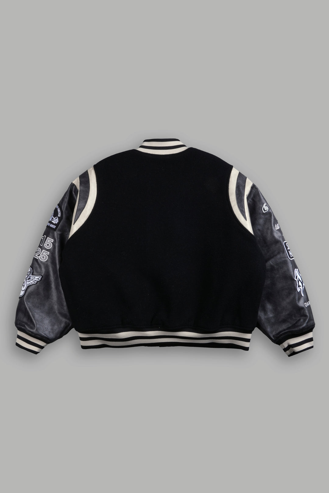 10 Years Purnell Letterman Jacket in Black