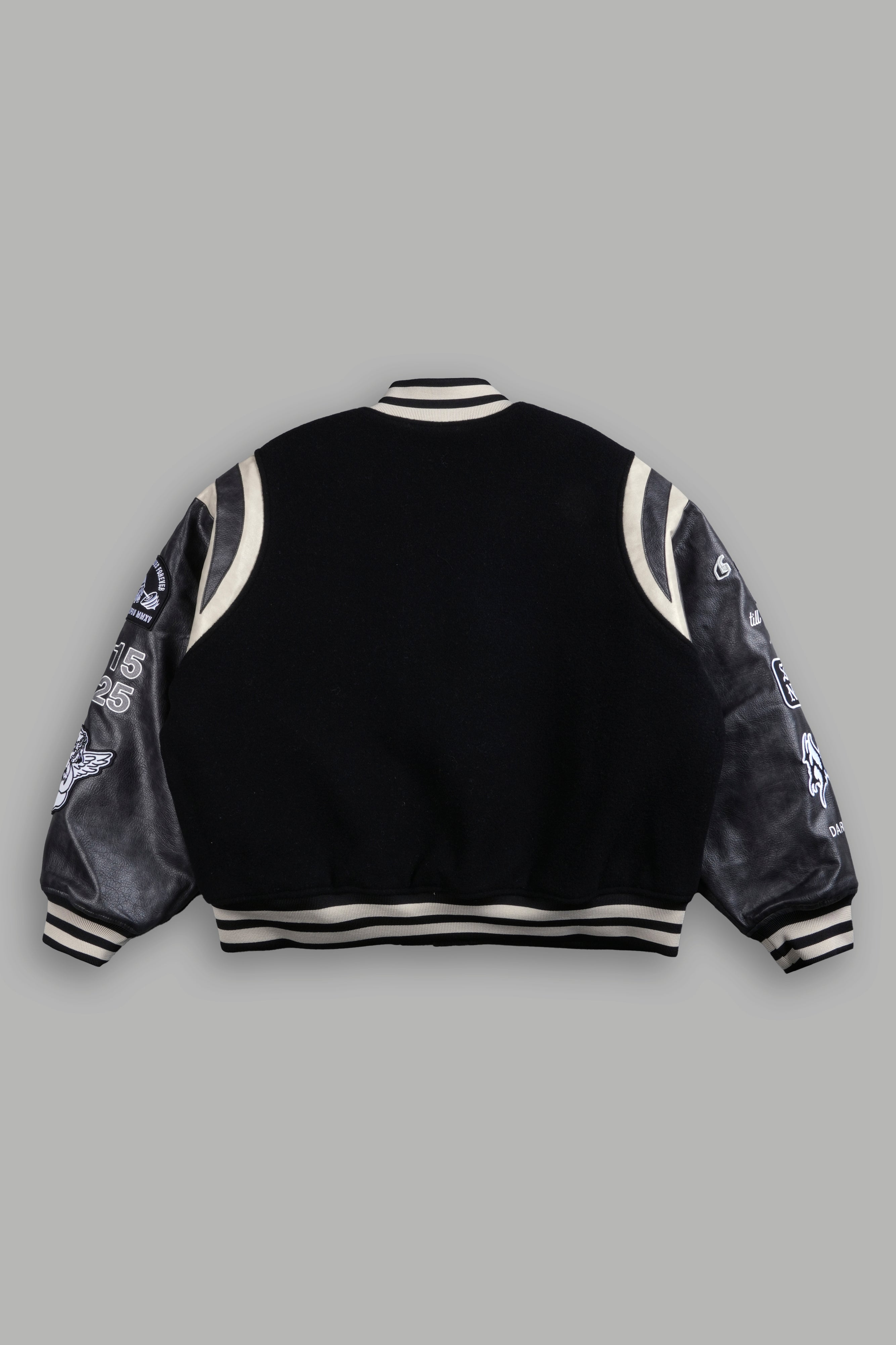 10 Years Purnell Letterman Jacket in Black