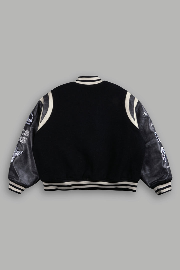 10 Years Purnell Letterman Jacket in Black