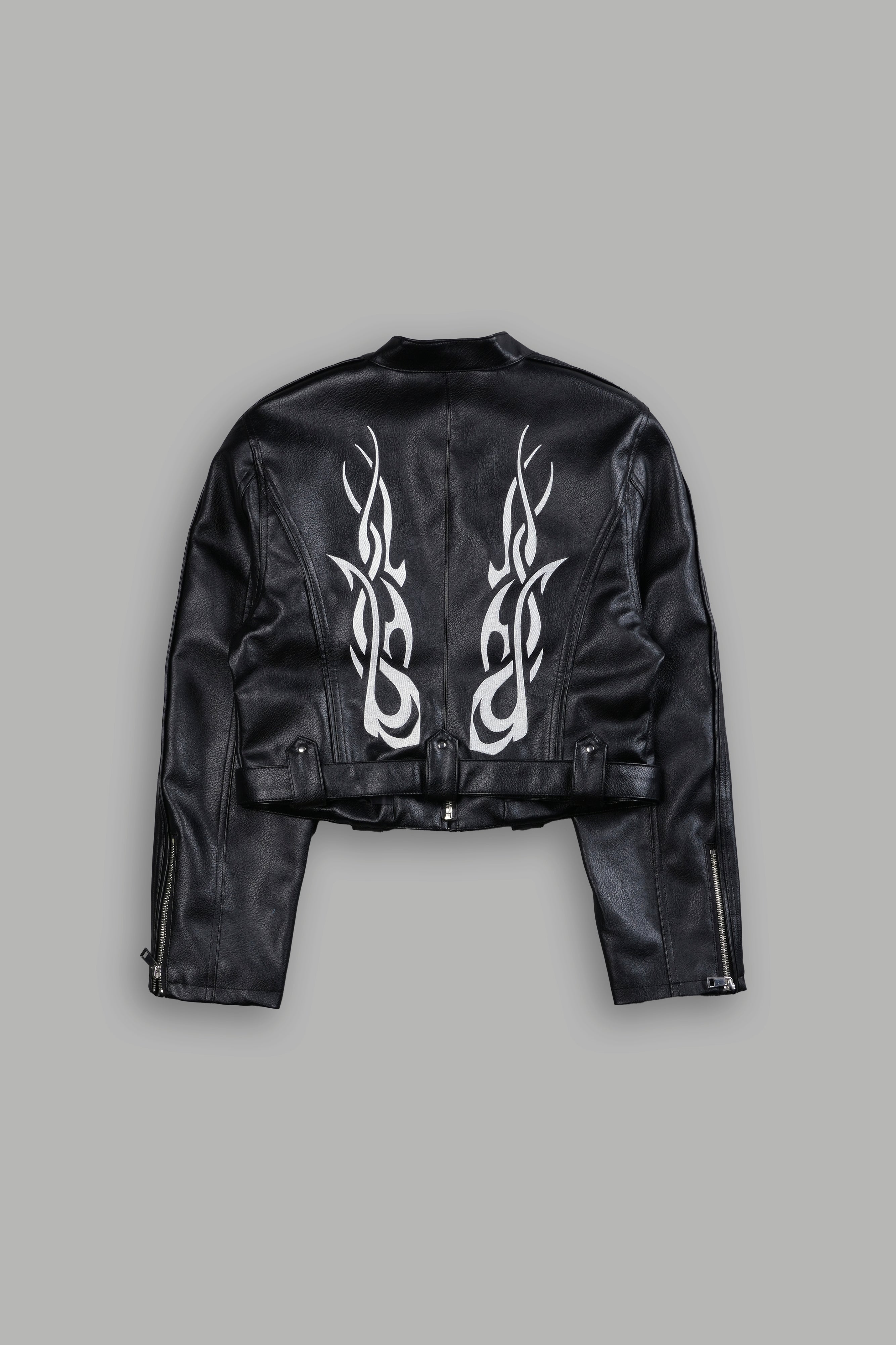 Wolf Chopper Finite Code Letty She Moto Jacket in Black
