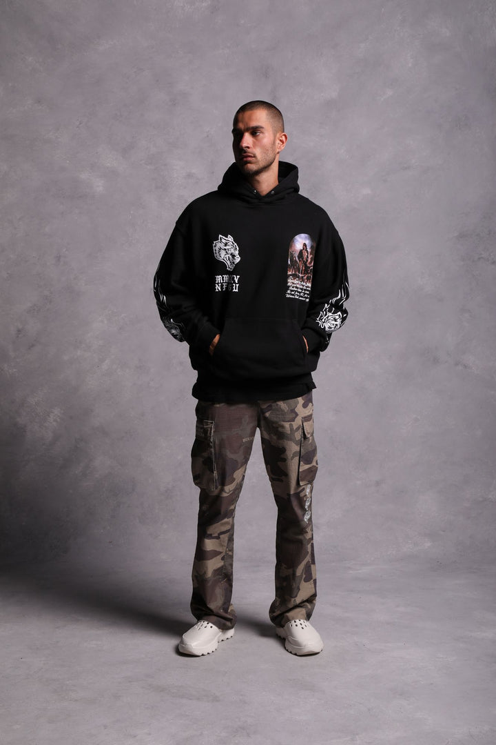 Still Standing "Pierce" Hoodie in Black