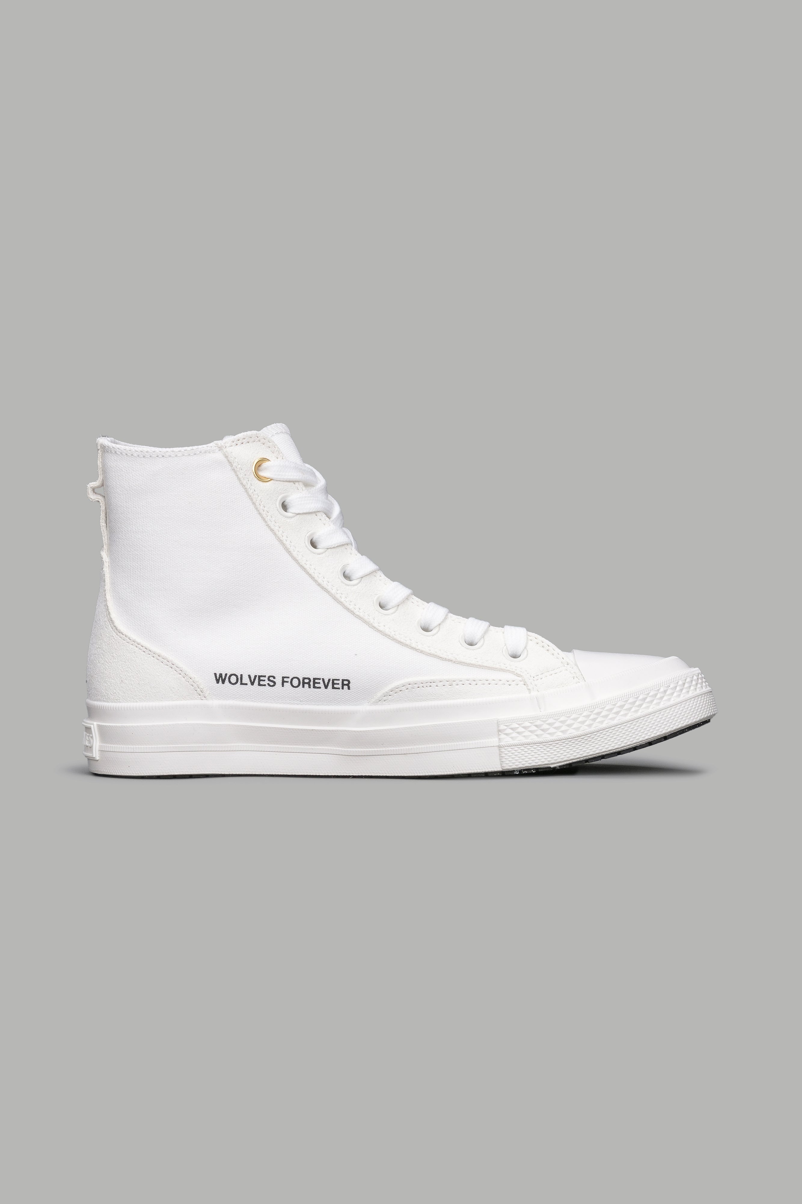 Darc Sport WALK1 DIOS HIGHTOP WHITE 10 靴 Wolves Forever Sueded Walk 1-DIOS High Top Shoe in White – DarcSport