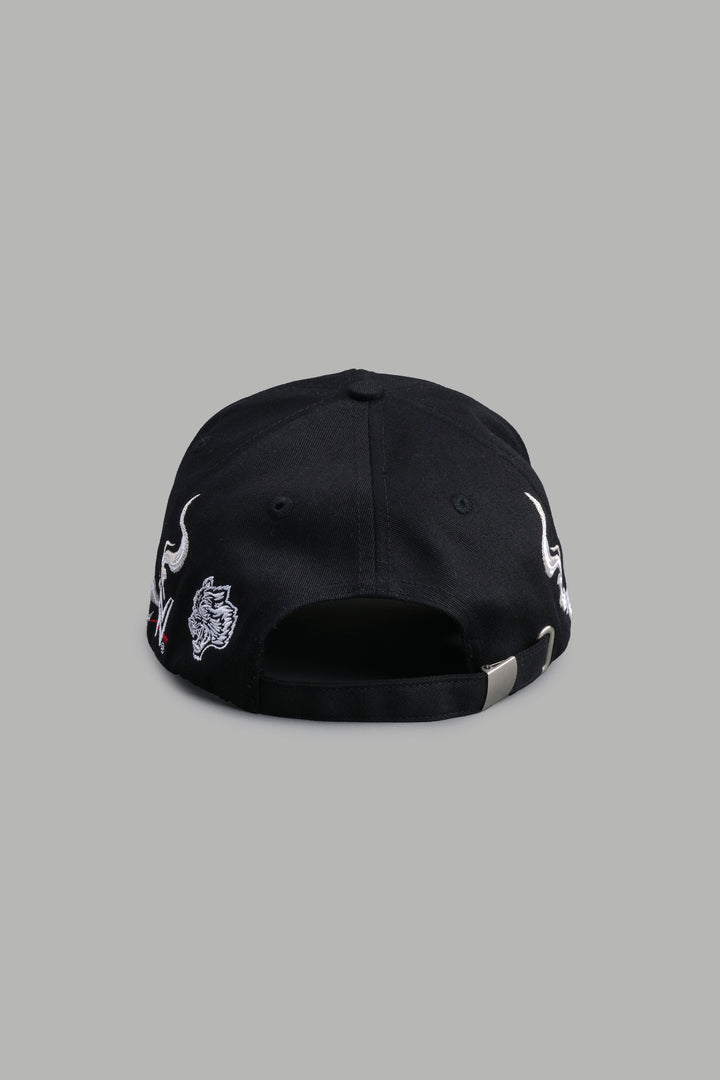 Stone Cold Riddick 5 Panel Hat in Black