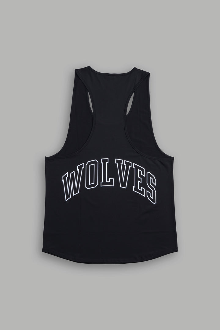 Powerhouse Wolves "Dry Wolf" (Mecca) Tank in Black