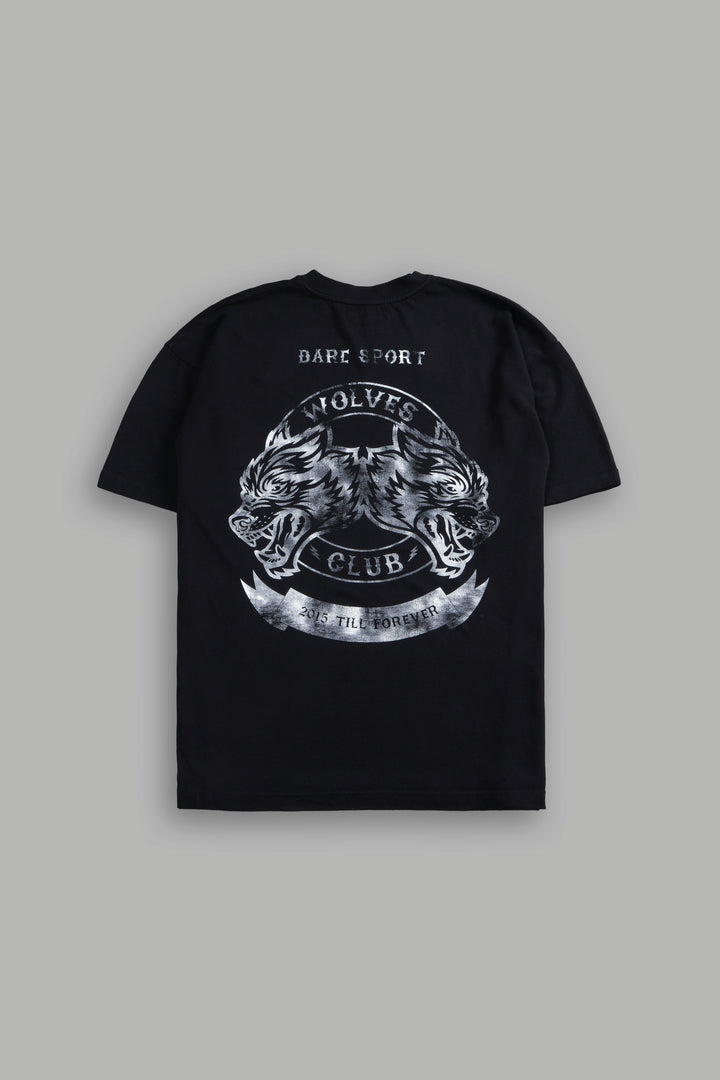 Wolves Club 2015 Till Forever "Premium" Oversized Tee in Black