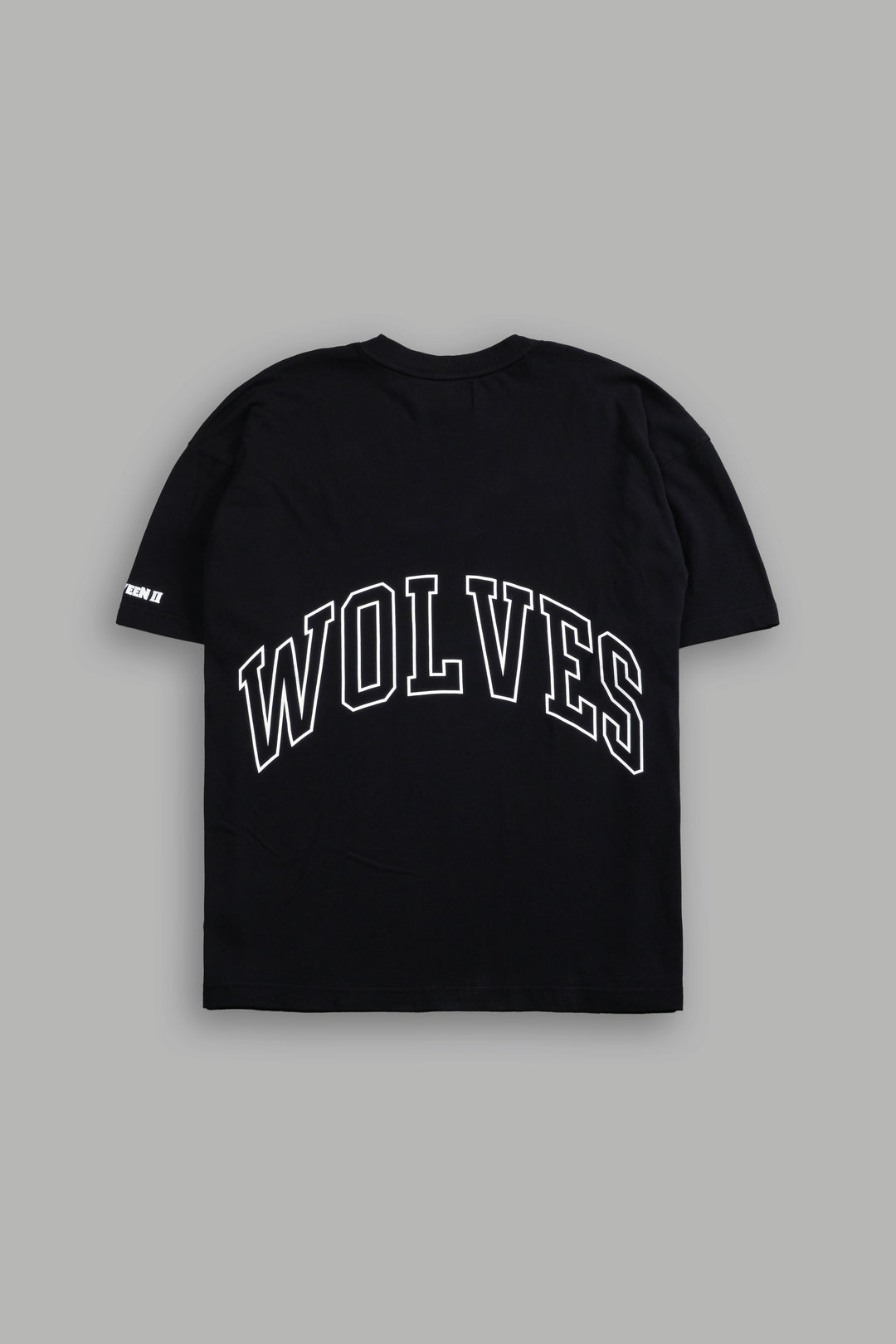Nowhere to Run "Premium" Oversized Tee in Black Drift Wash
