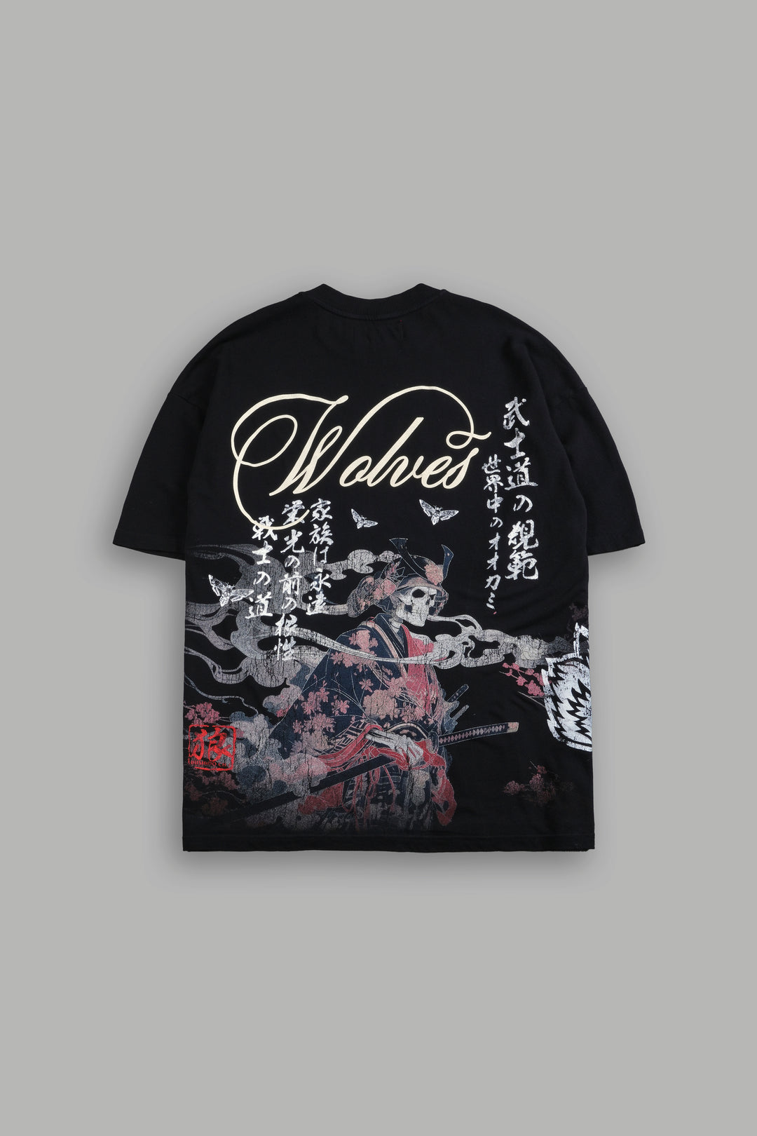 (1 Of 500) Death Bloom "Premium" Oversized Tee in Black