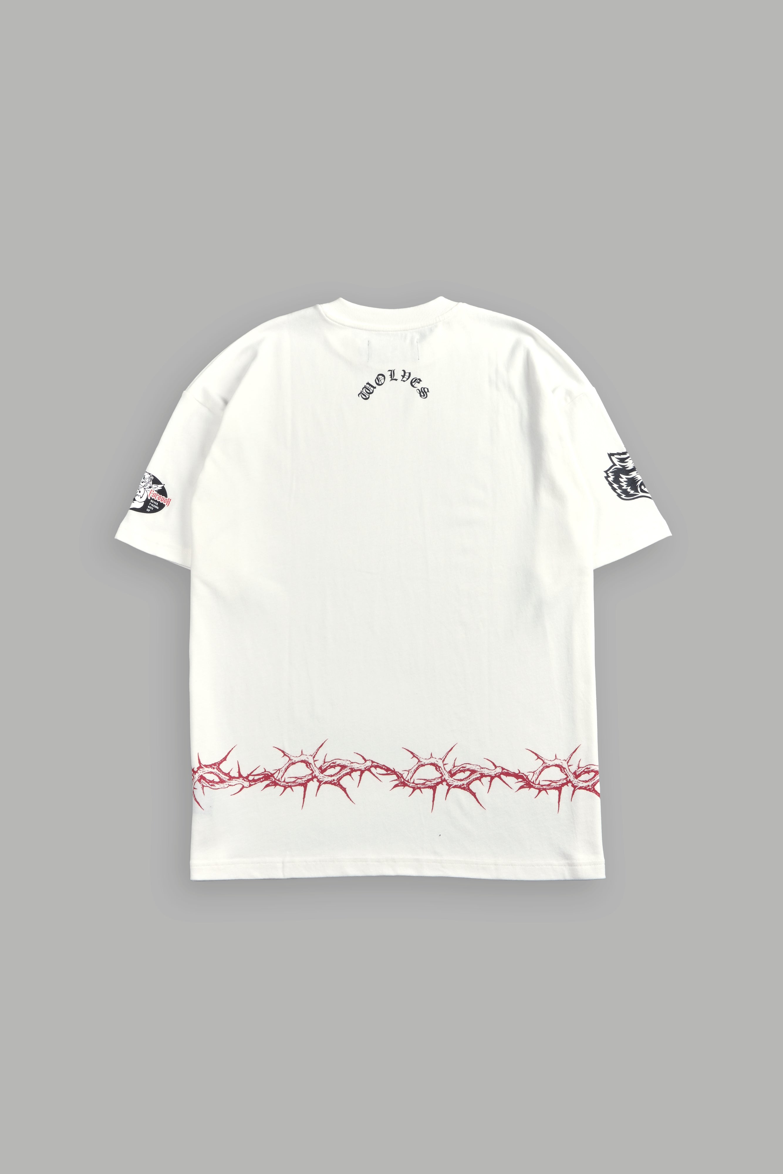 Drip Hesh "Premium" Oversized Tee in Cream