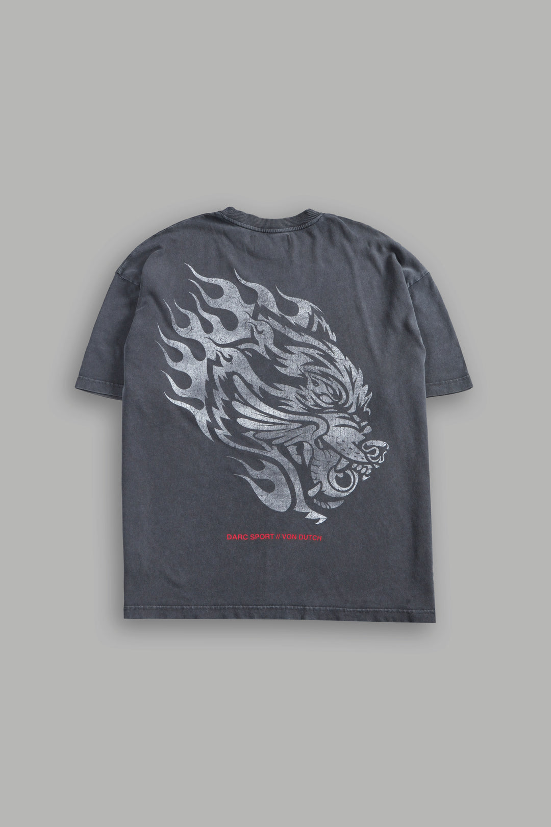 Von Darc Premium Oversized Tee in Wolf Gray