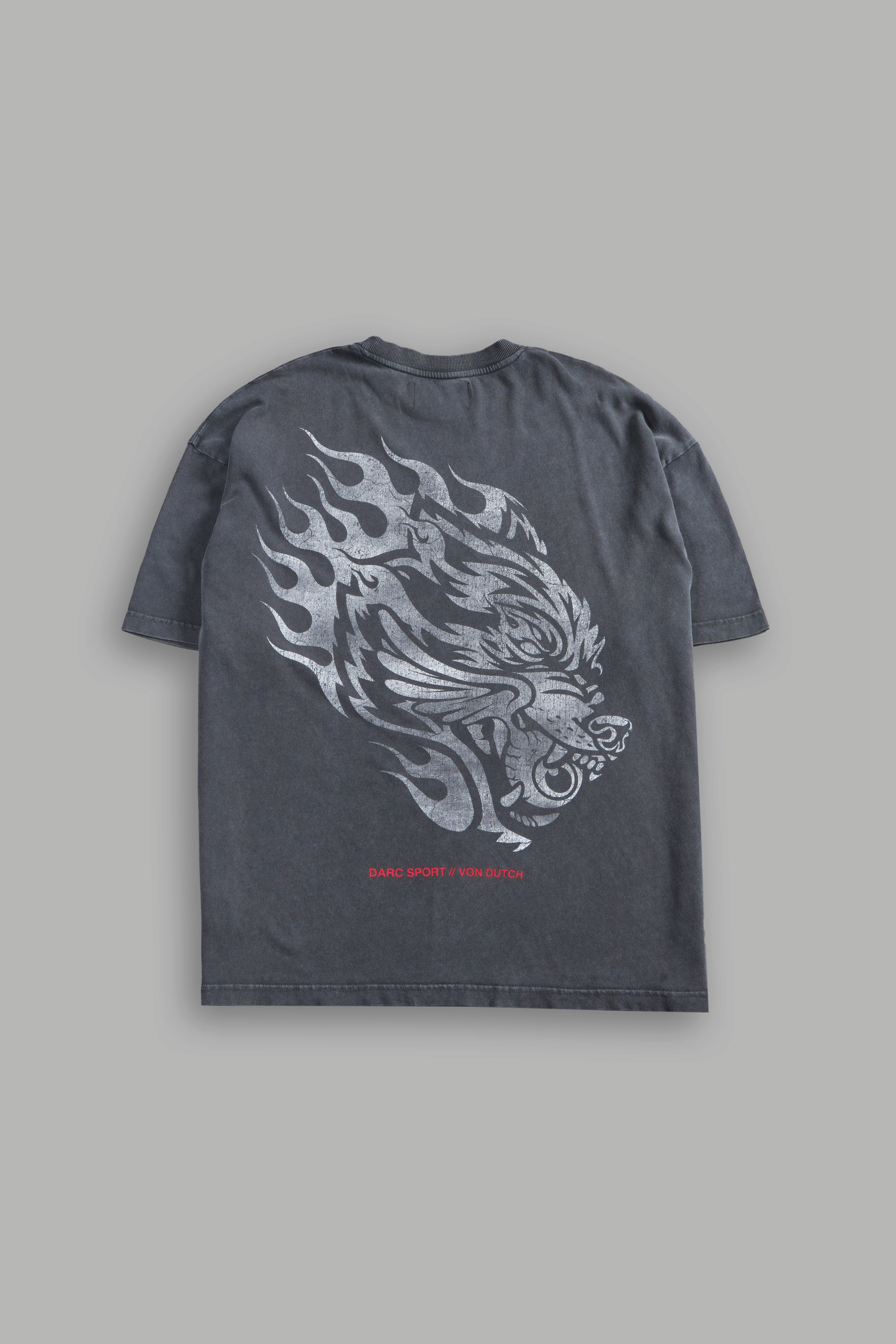 Von Darc Premium Oversized Tee in Wolf Gray