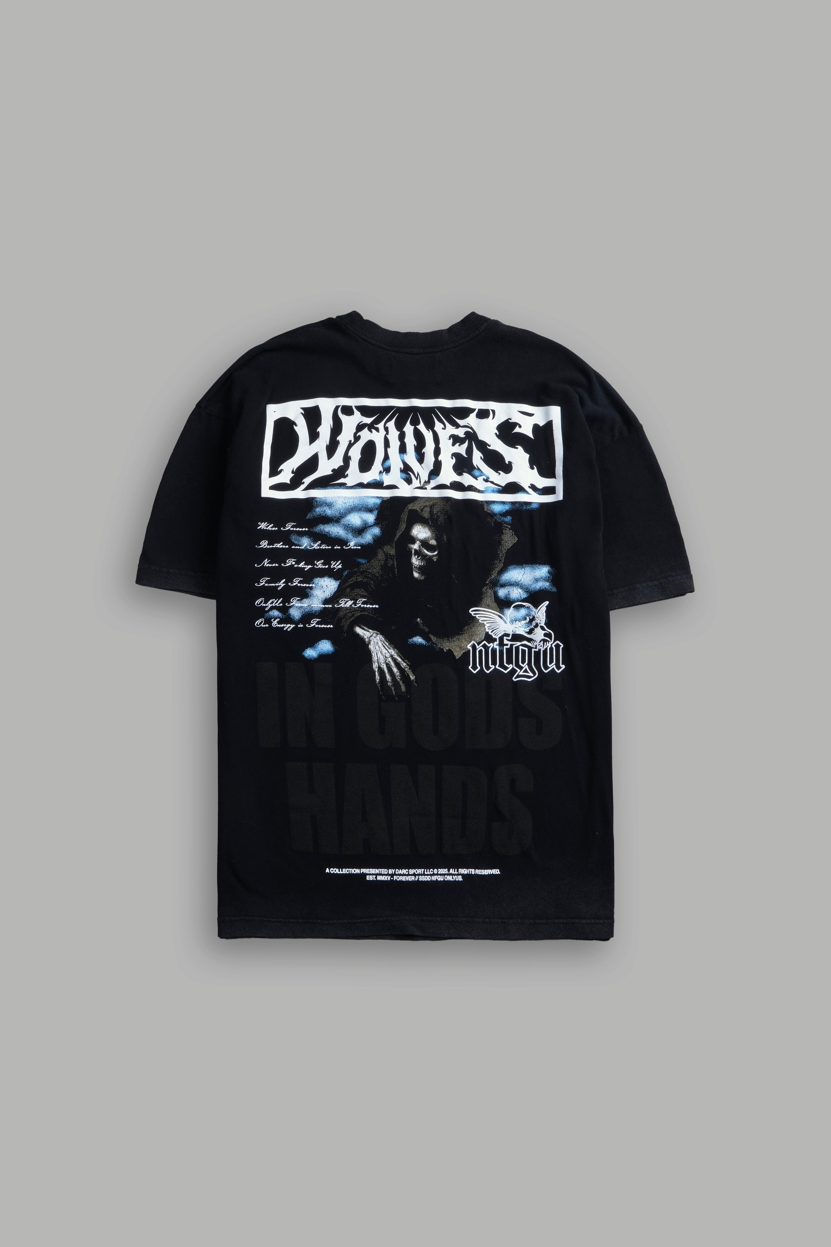 Deliver Us From Evil "Premium" Oversized Tee in Black